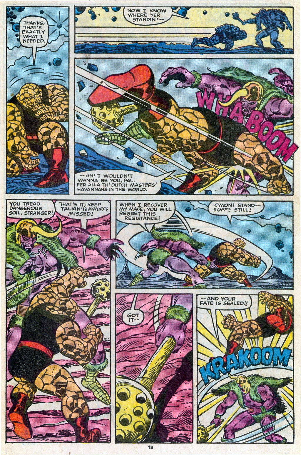 Read online The Thing comic -  Issue #17 - 20
