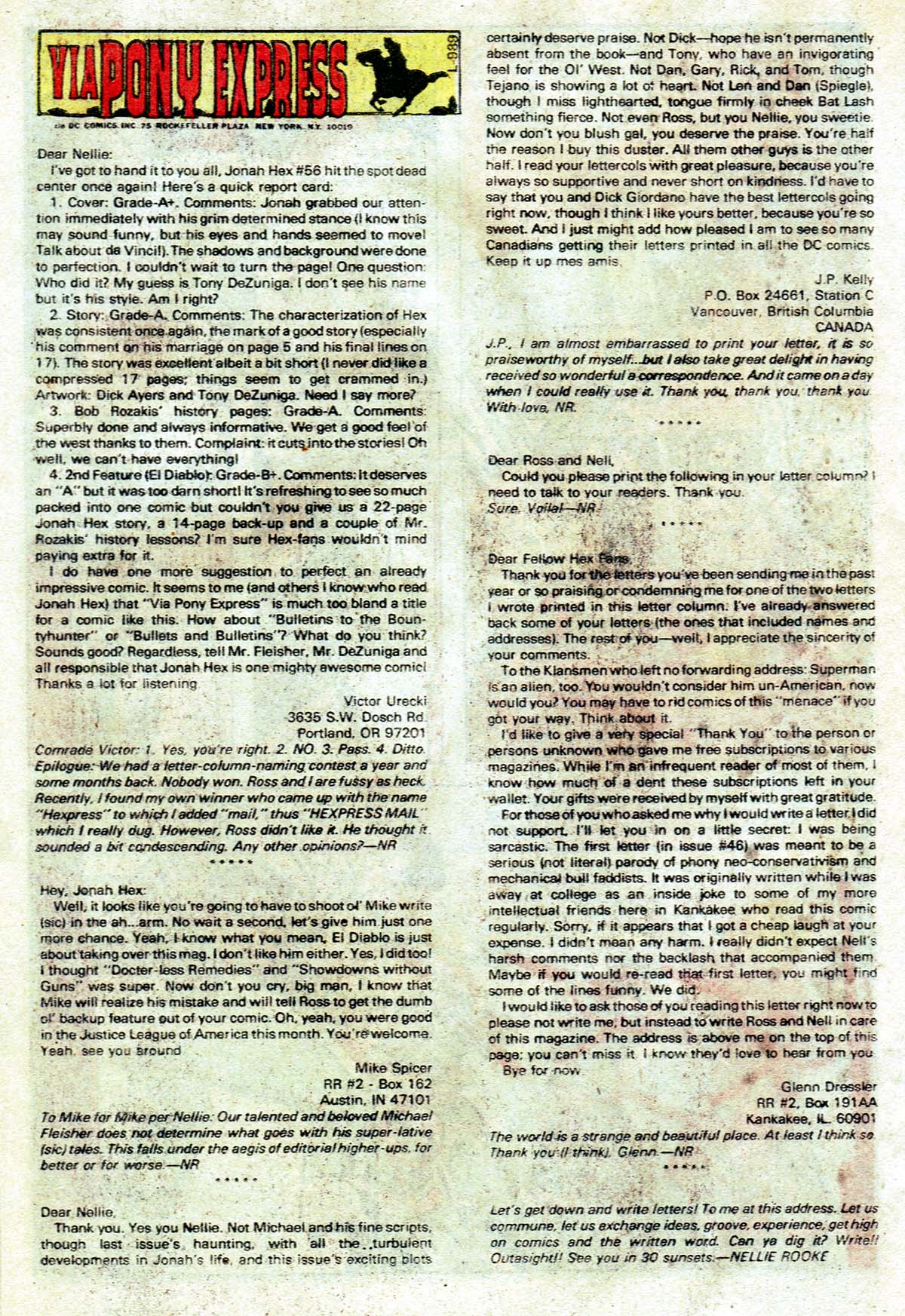 Read online Jonah Hex (1977) comic -  Issue #61 - 27