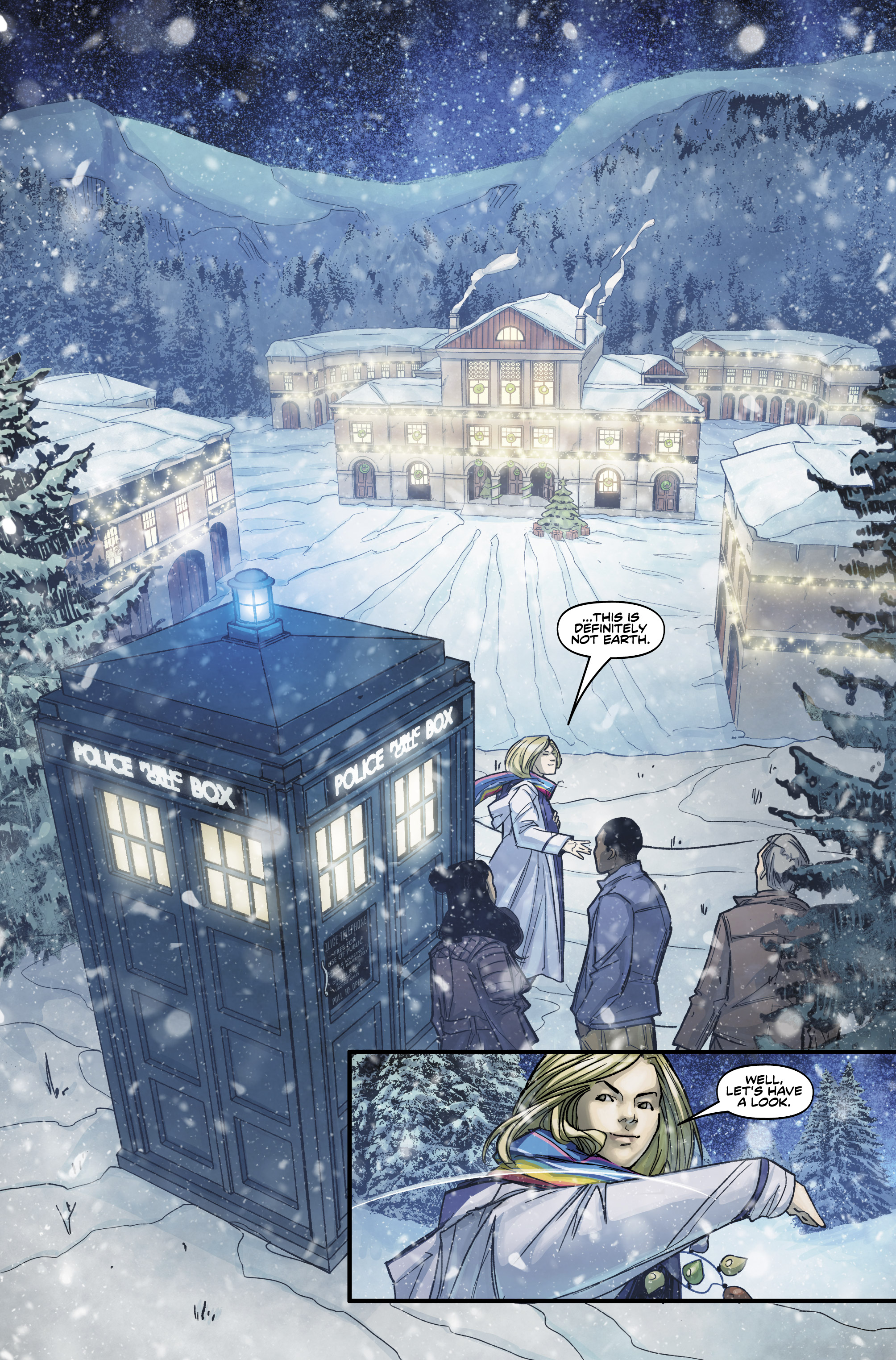 Read online Doctor Who: The Thirteenth Doctor Holiday Special comic -  Issue #1 - 30