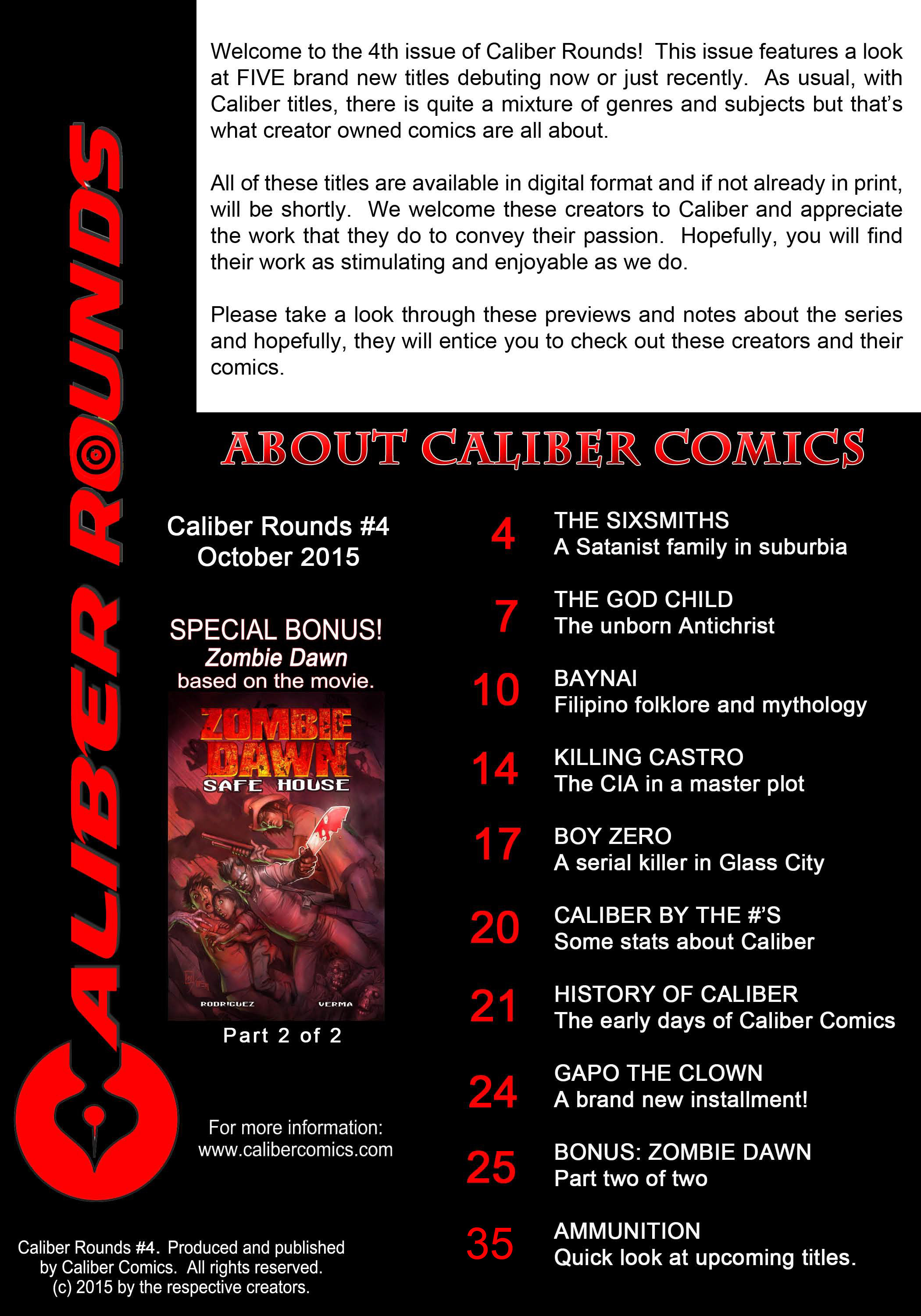 Read online Caliber Rounds comic -  Issue #4 - 2