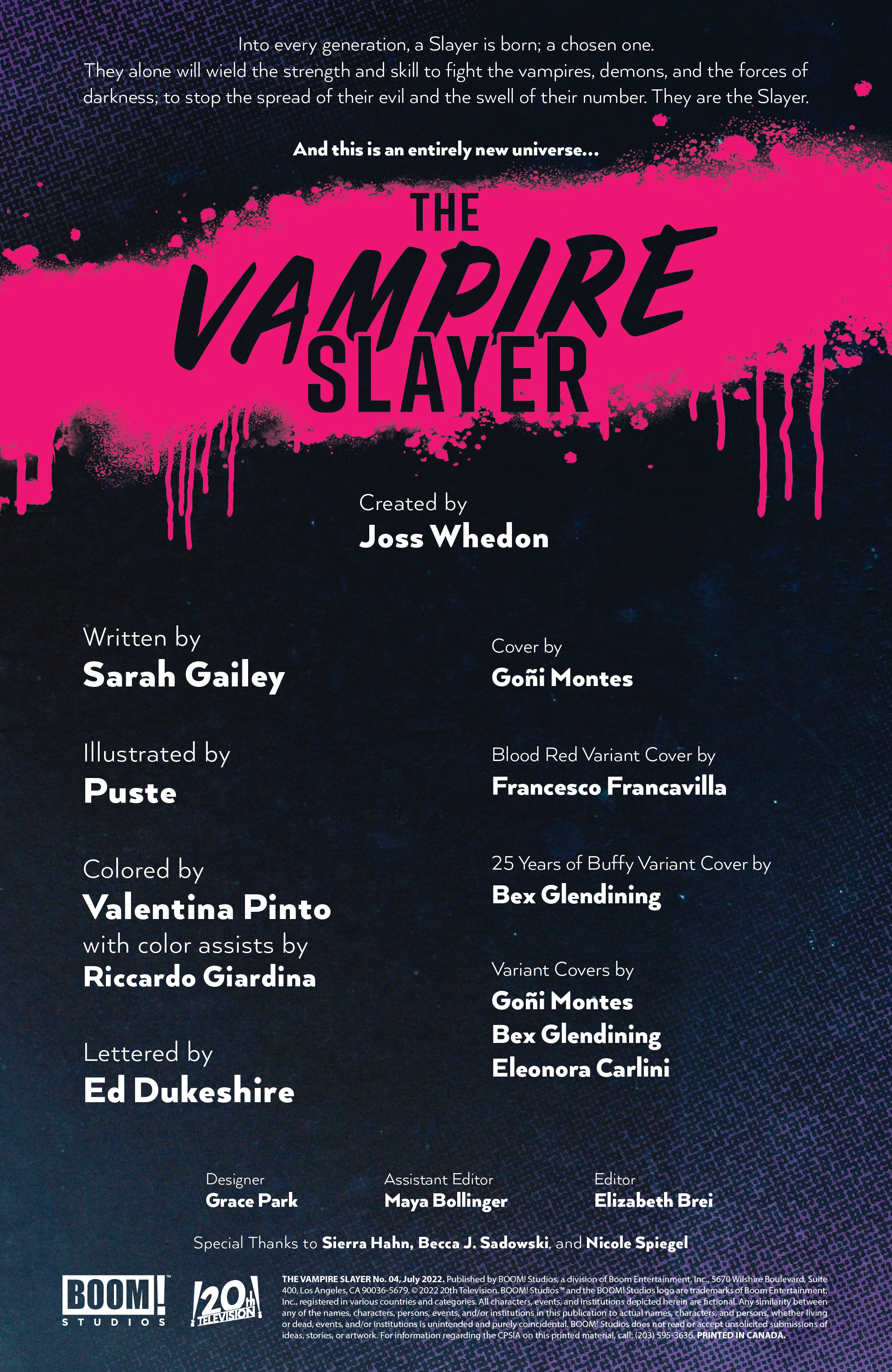 Read online The Vampire Slayer comic -  Issue #4 - 2