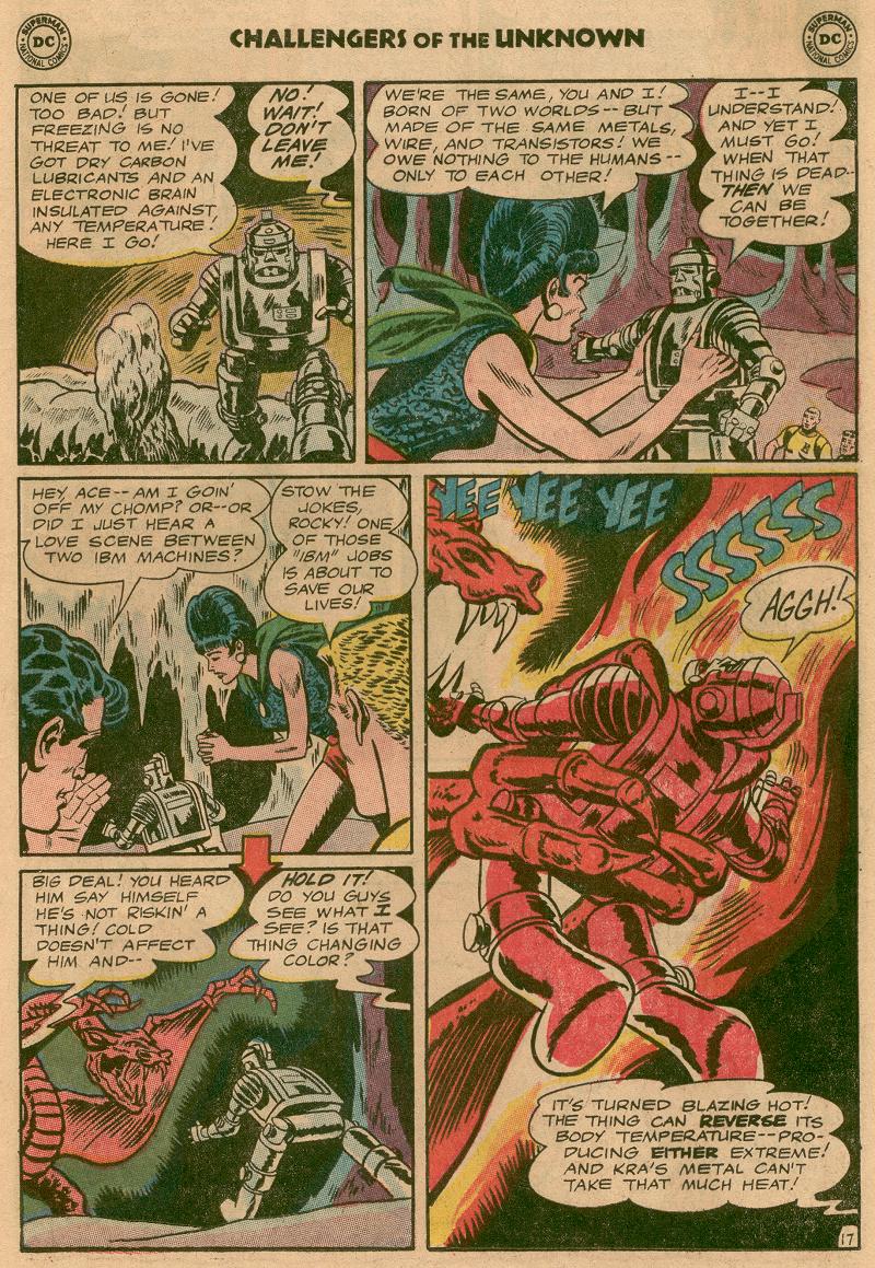 Read online Challengers of the Unknown (1958) comic -  Issue #45 - 20