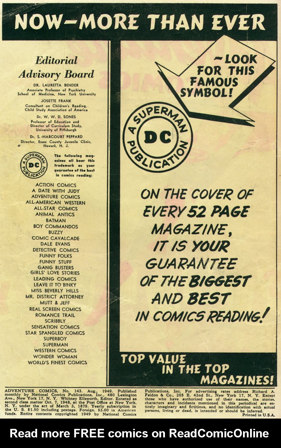 Read online Adventure Comics (1938) comic -  Issue #143 - 2