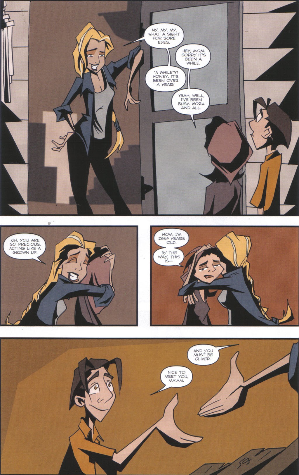 Read online Olympus Heights comic -  Issue #4 - 10