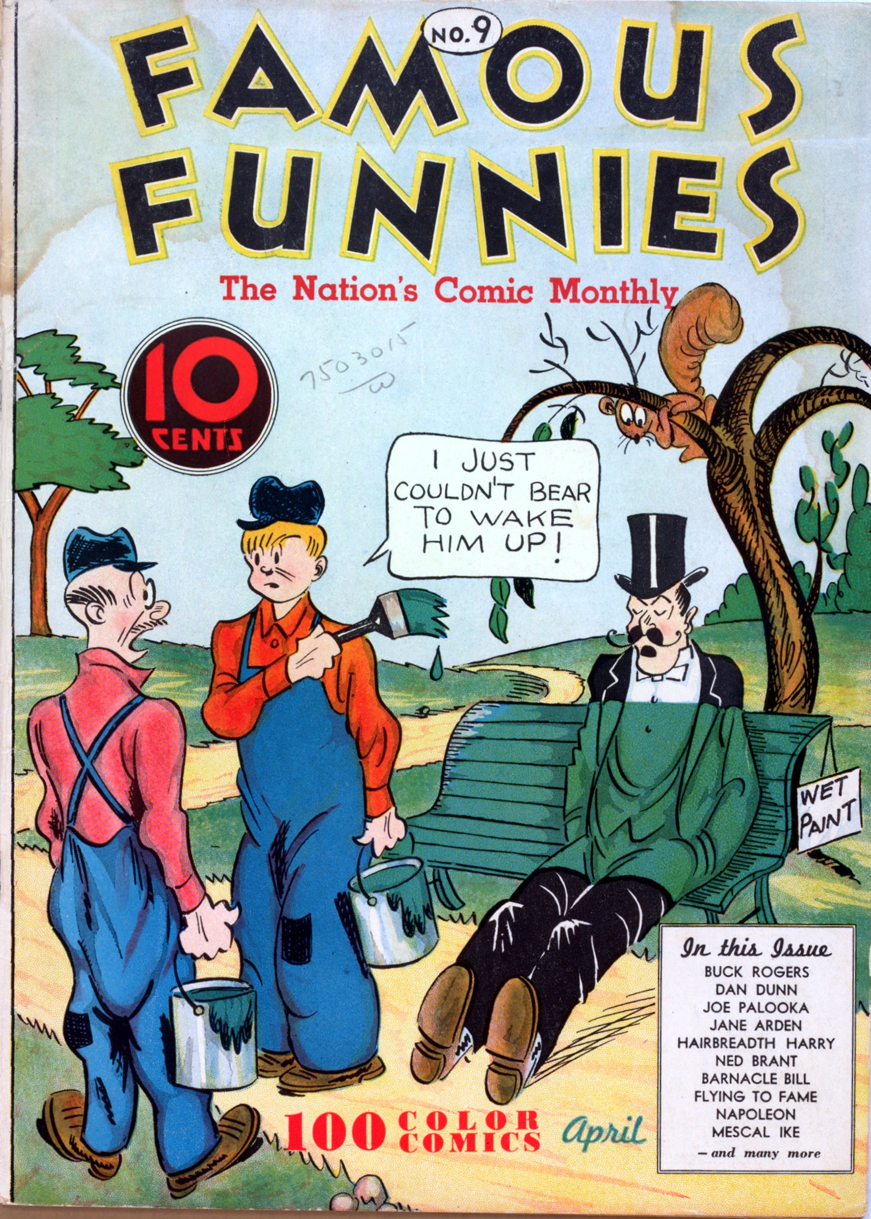 Read online Famous Funnies comic -  Issue #9 - 1