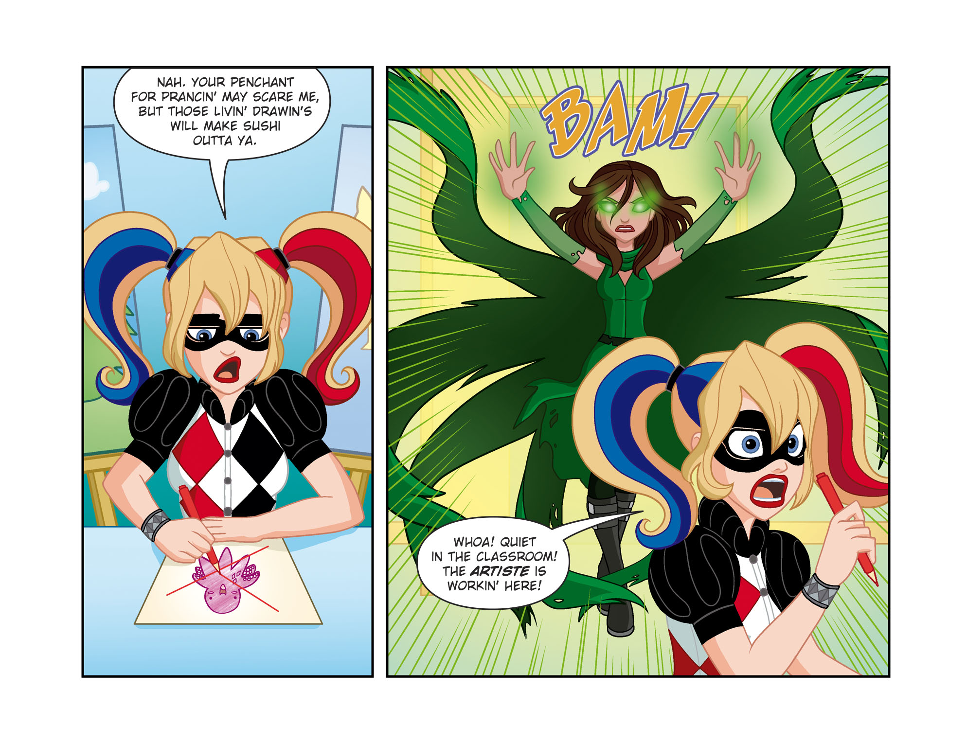 Read online DC Super Hero Girls: Out of the Bottle comic -  Issue #7 - 20