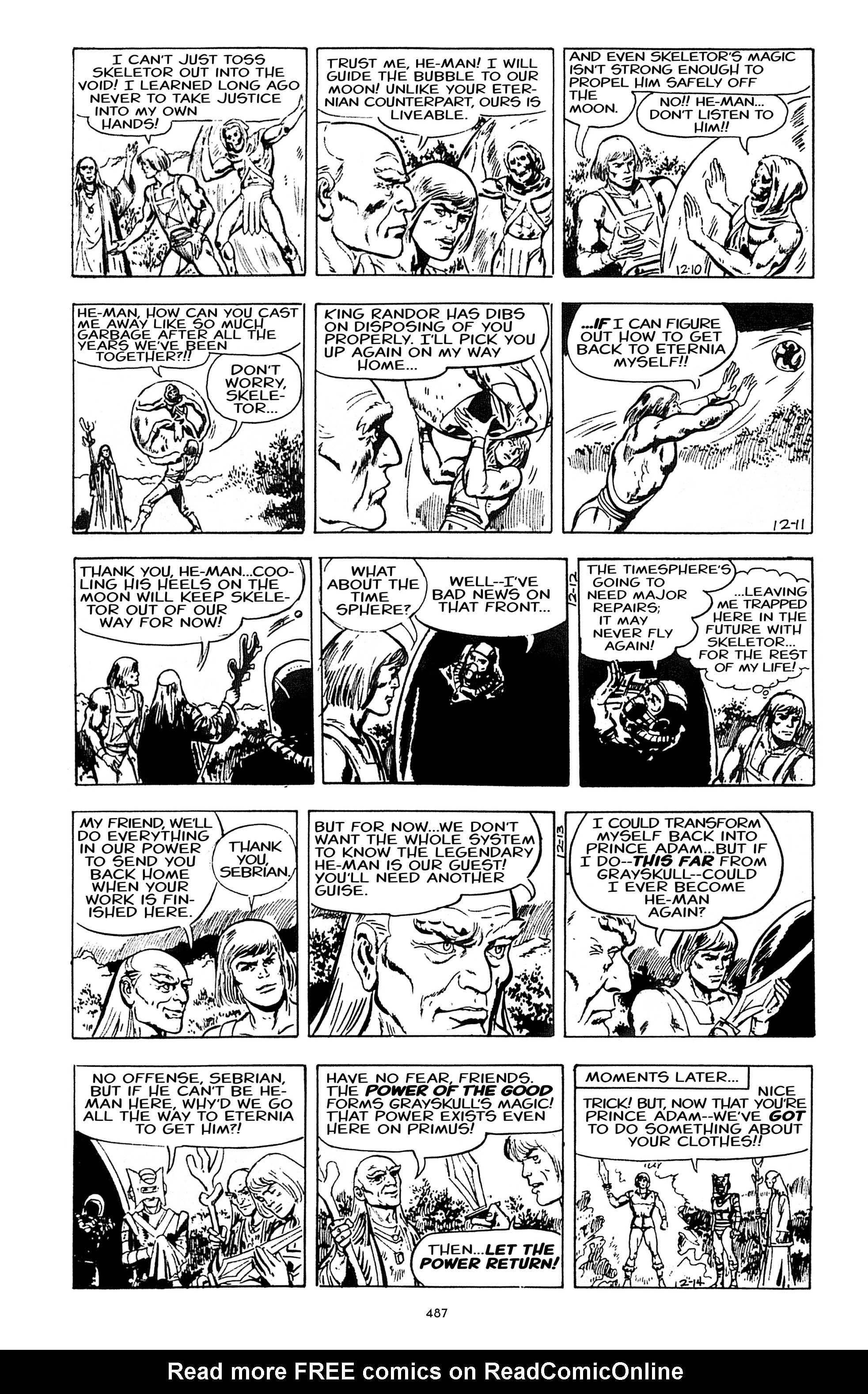 Read online He-Man and the Masters of the Universe: The Newspaper Comic Strips comic -  Issue # TPB (Part 5) - 87