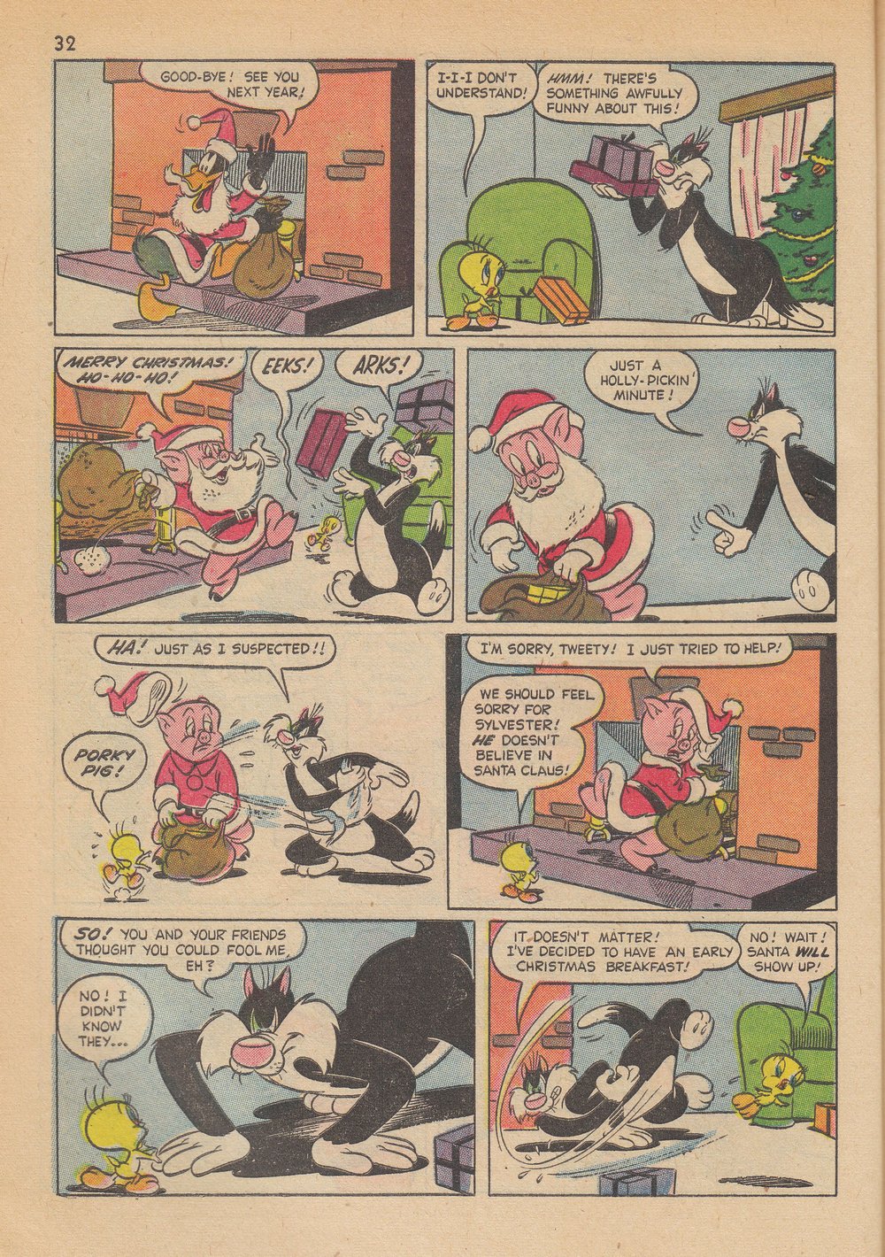 Read online Bugs Bunny's Christmas Funnies comic -  Issue # TPB 6 - 34
