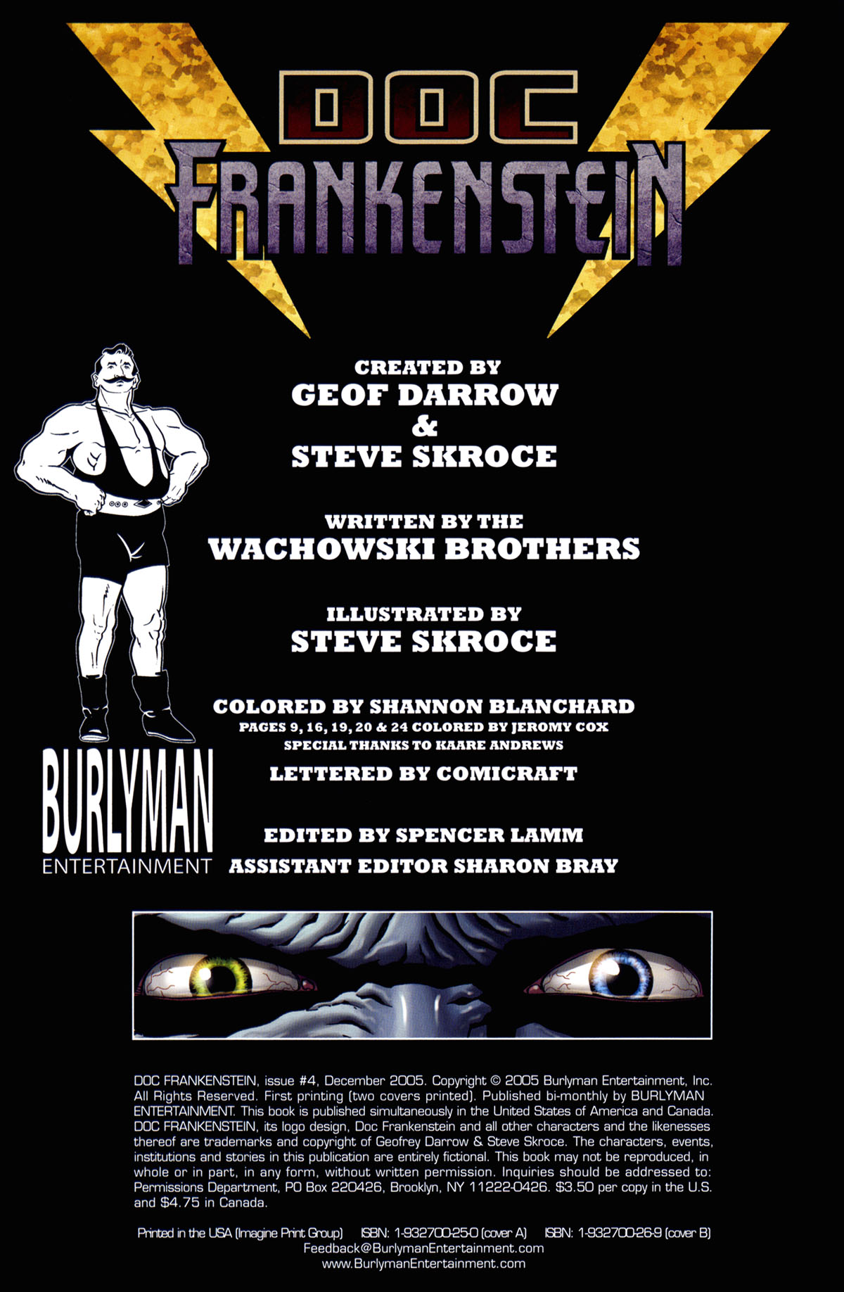 Read online Doc Frankenstein comic -  Issue #4 - 2