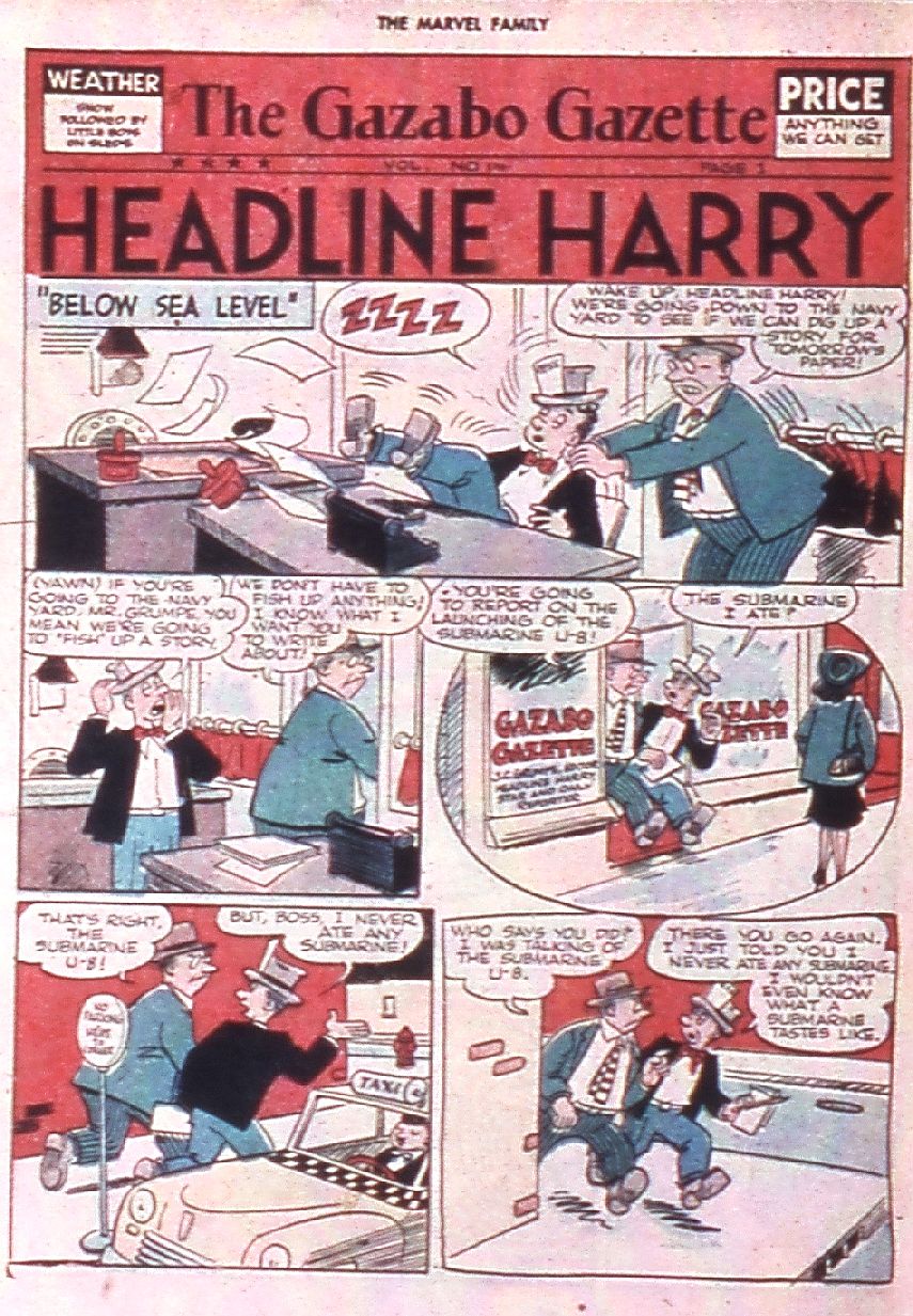 Read online The Marvel Family comic -  Issue #32 - 14