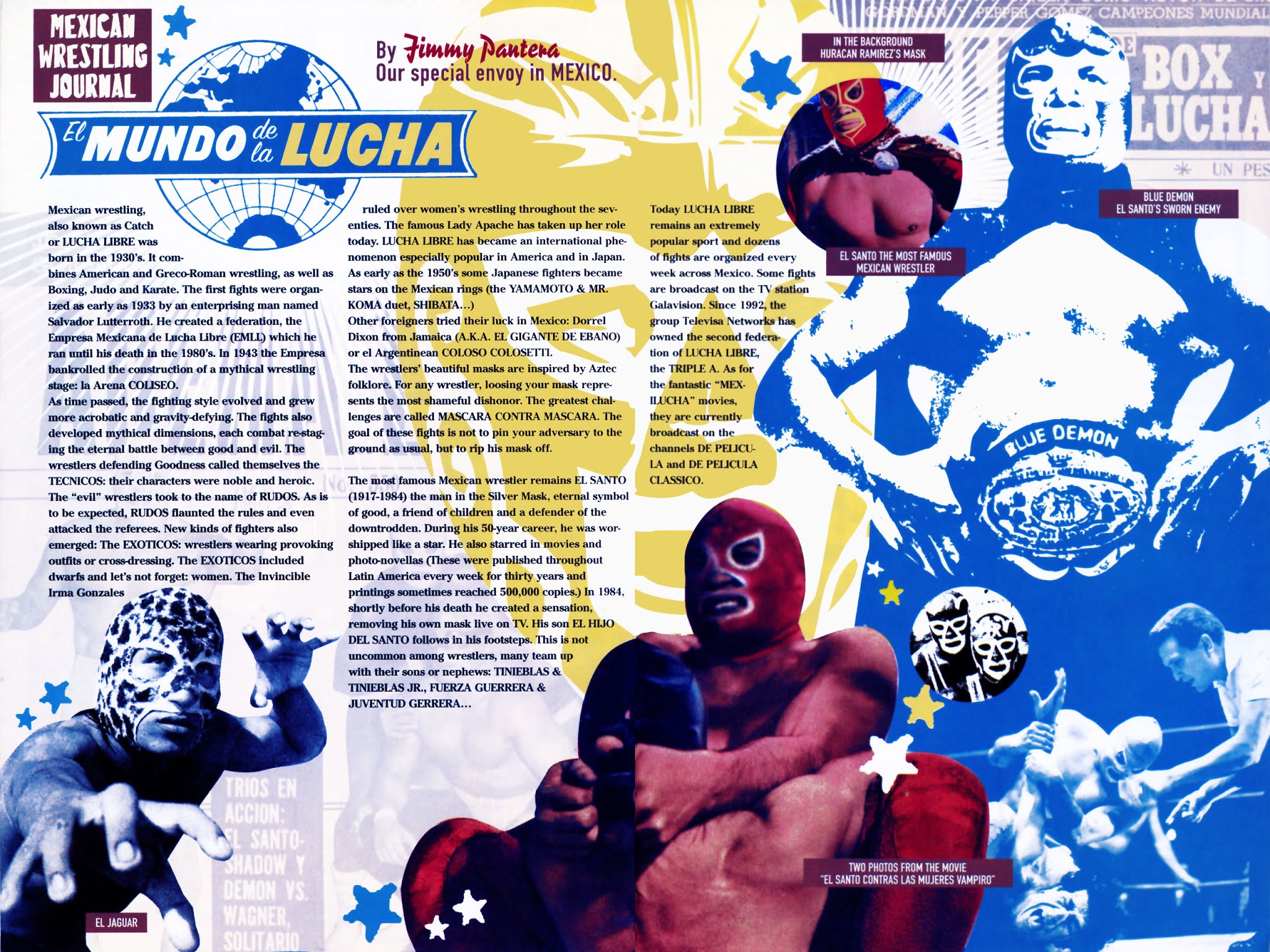 Read online Lucha Libre comic -  Issue #1 - 32