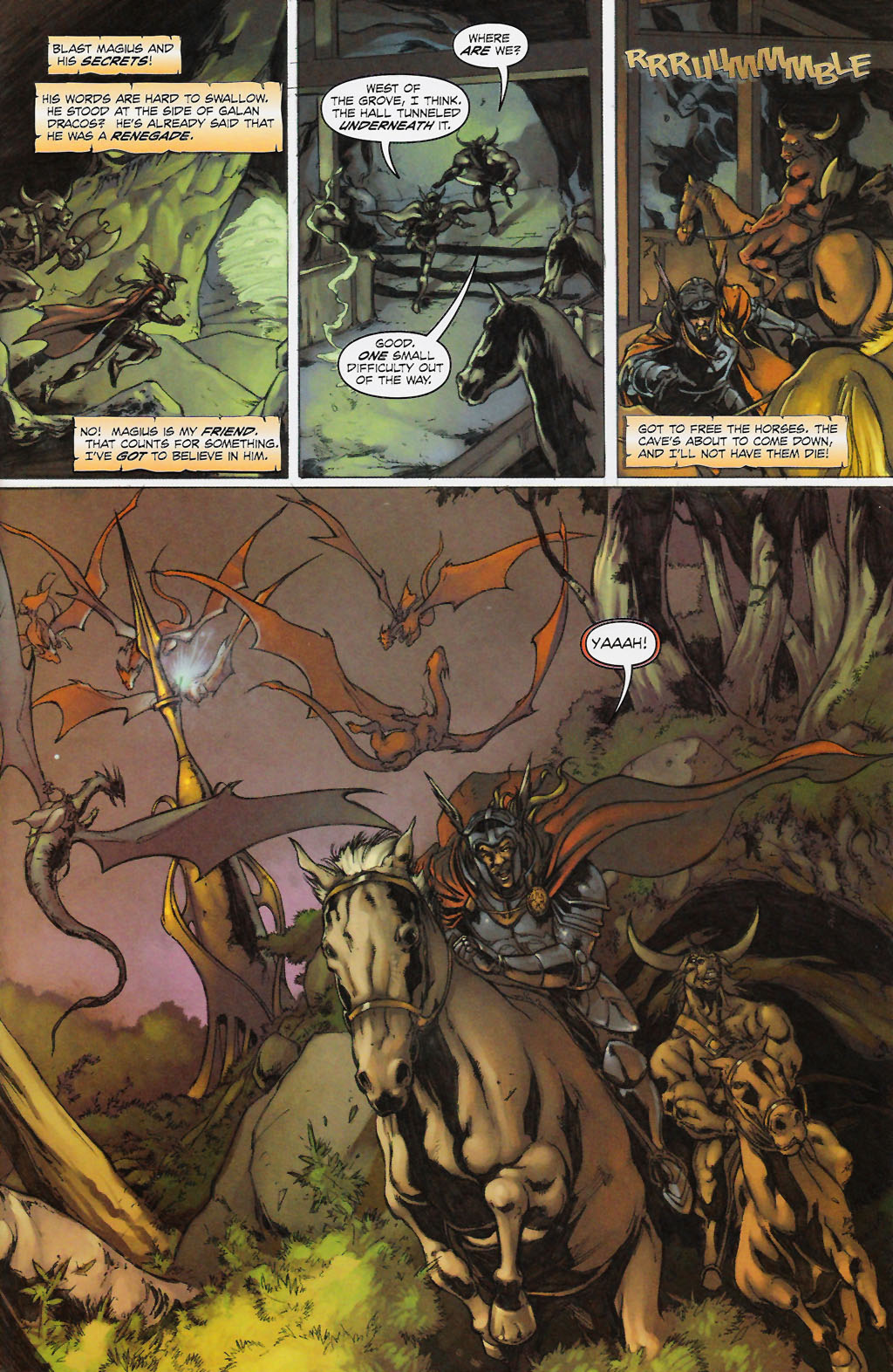 Read online Dragonlance: The Legend of Huma comic -  Issue #6 - 5