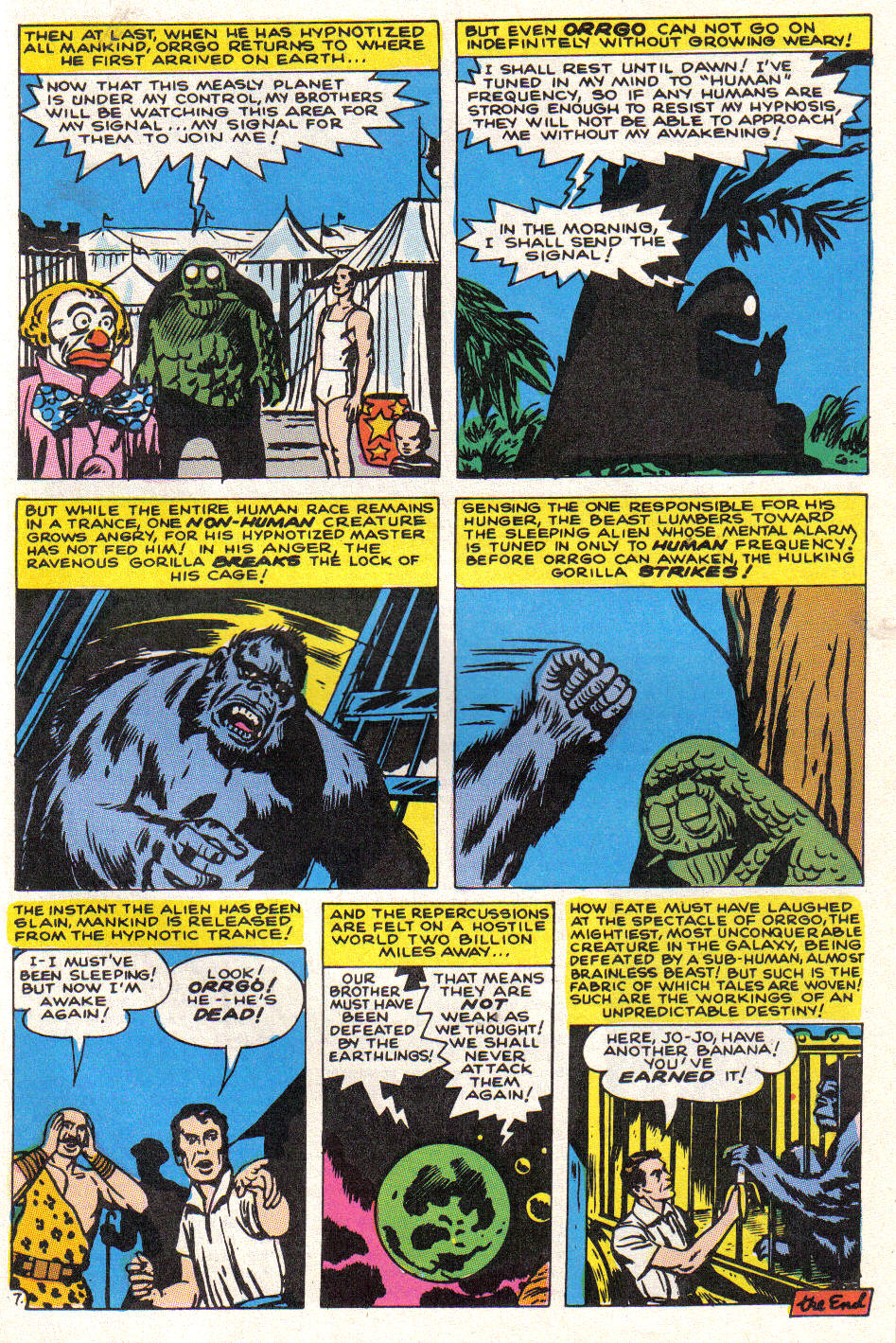 Read online Monster Menace comic -  Issue #4 - 20