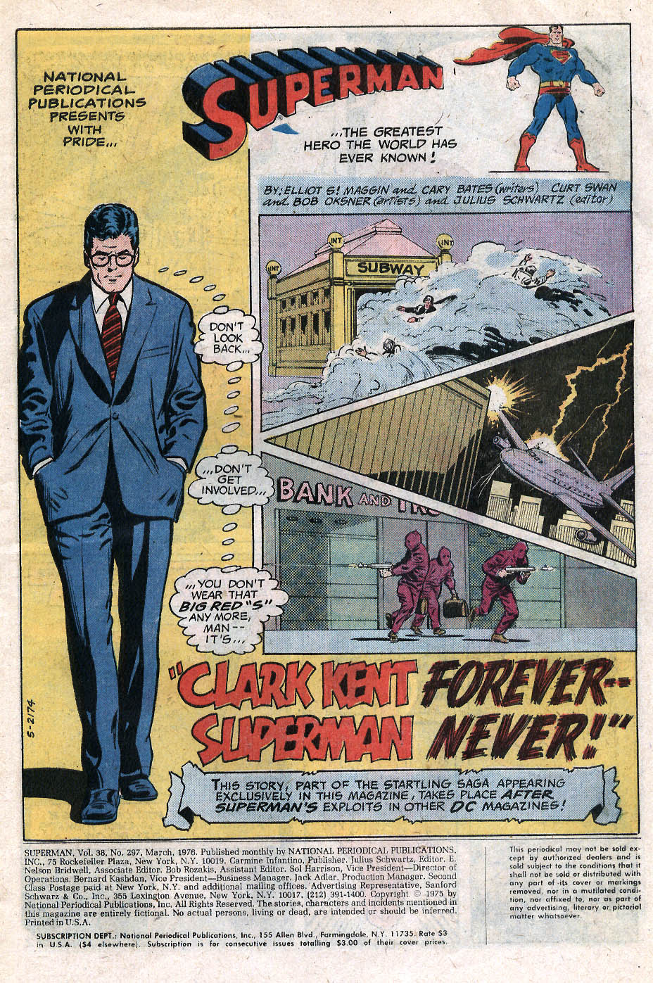 Read online Superman (1939) comic -  Issue #297 - 2