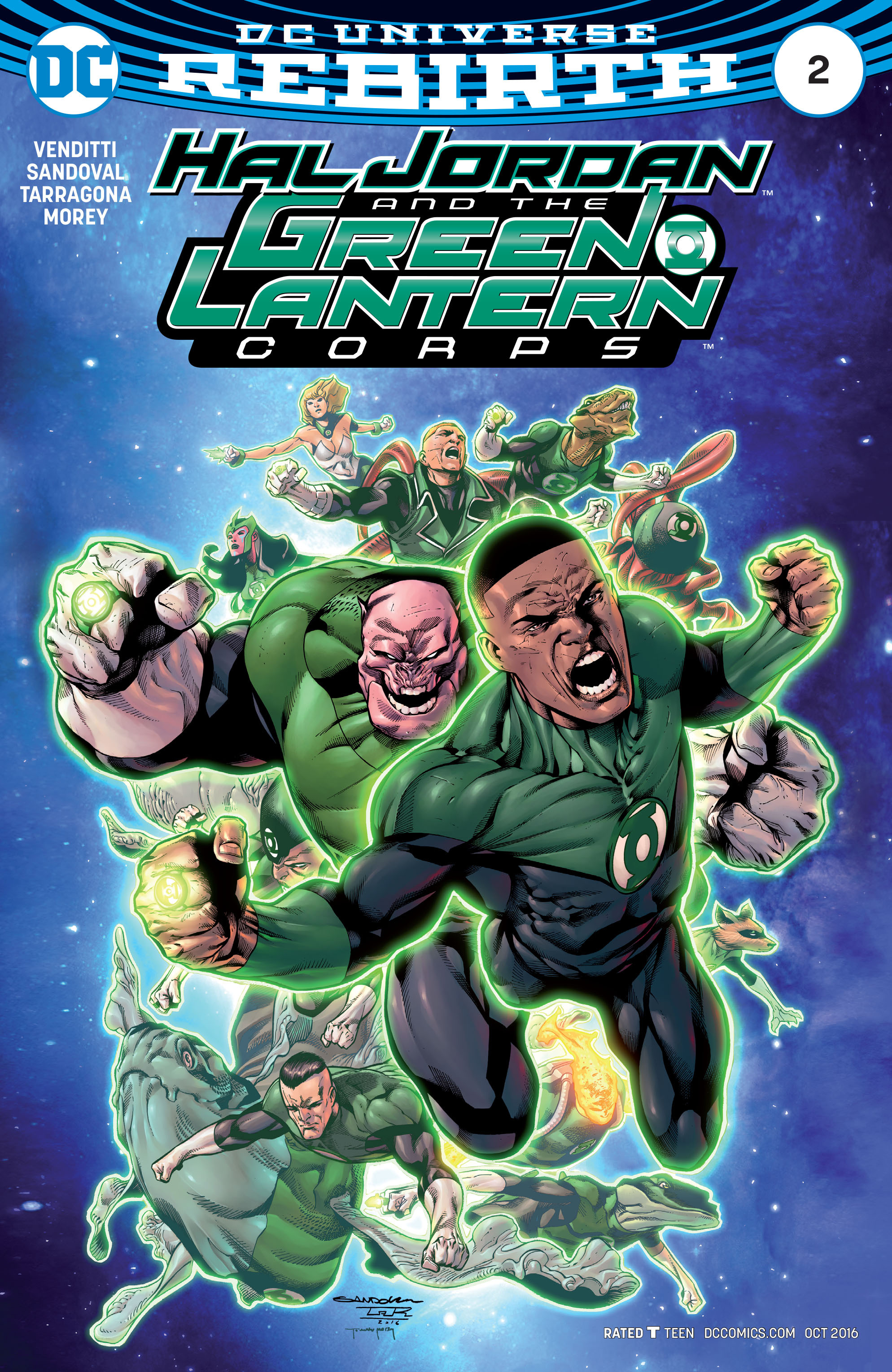 Read online Hal Jordan And The Green Lantern Corps comic -  Issue #2 - 1