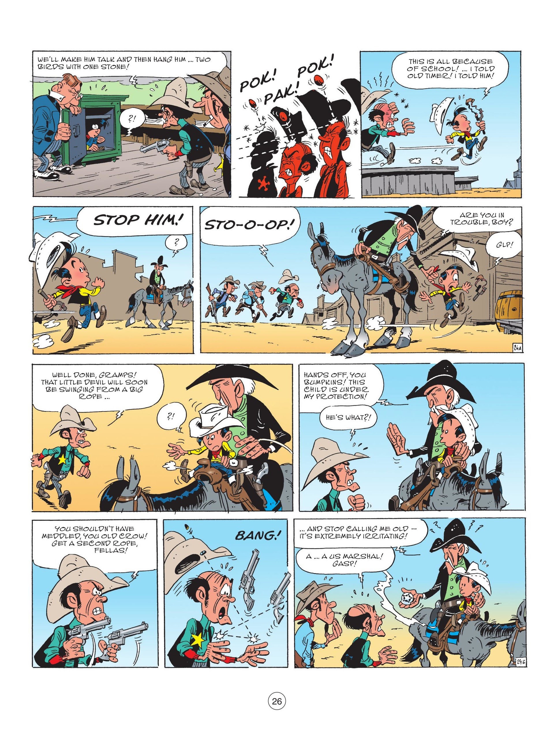 Read online A Lucky Luke Adventure comic -  Issue #76 - 28