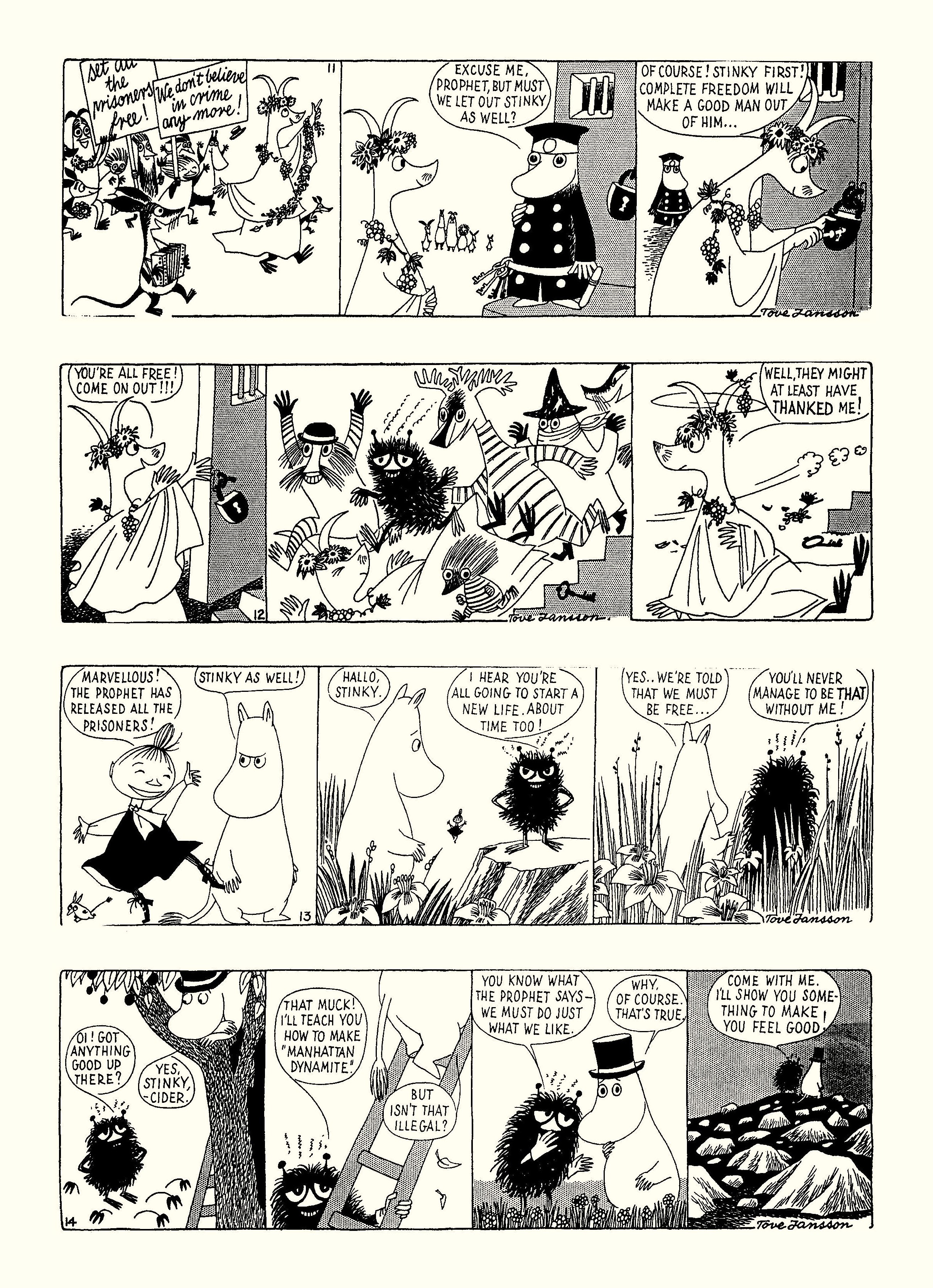 Read online Moomin: The Complete Tove Jansson Comic Strip comic -  Issue # TPB 2 - 67