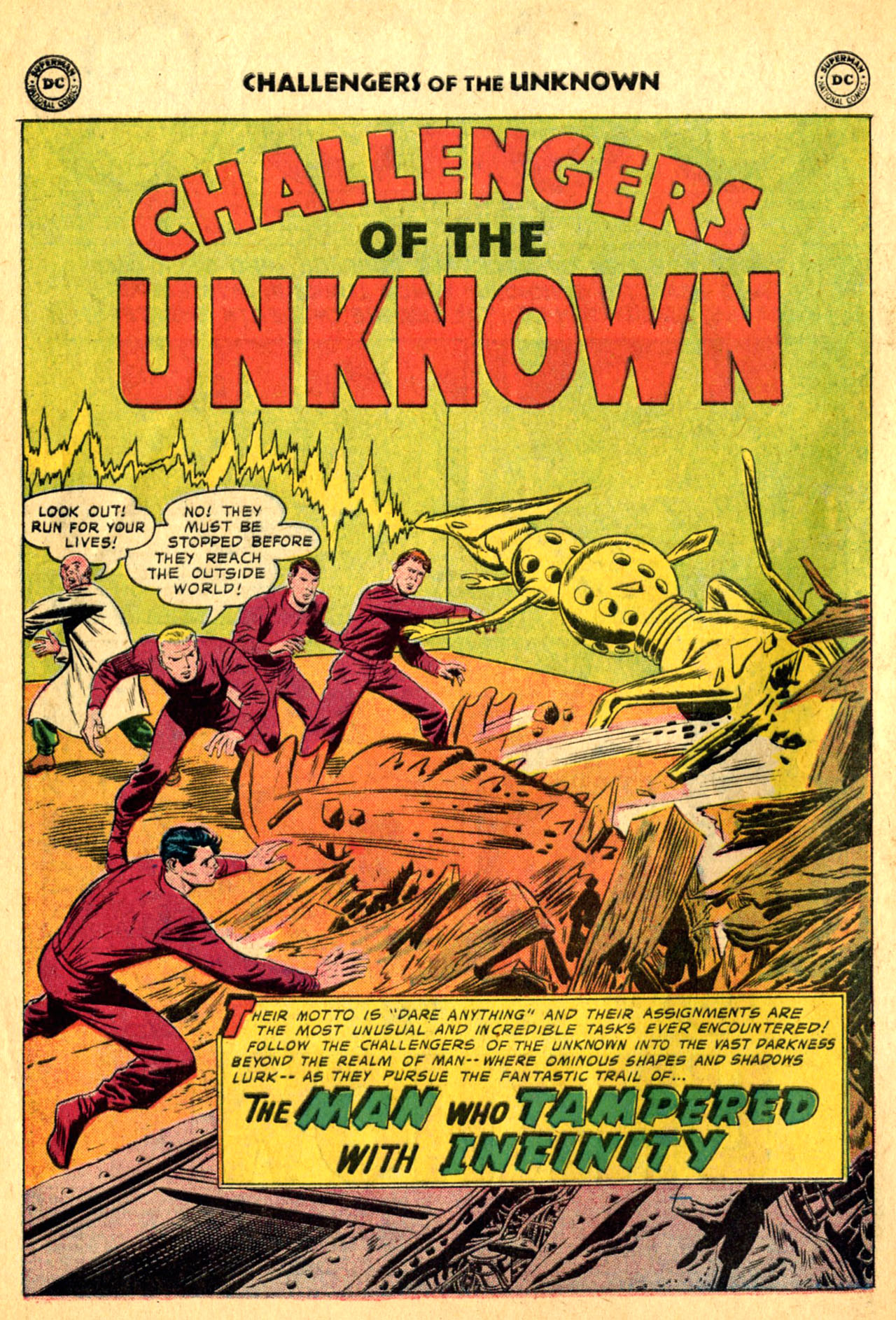 Read online Challengers of the Unknown (1958) comic -  Issue #1 - 4
