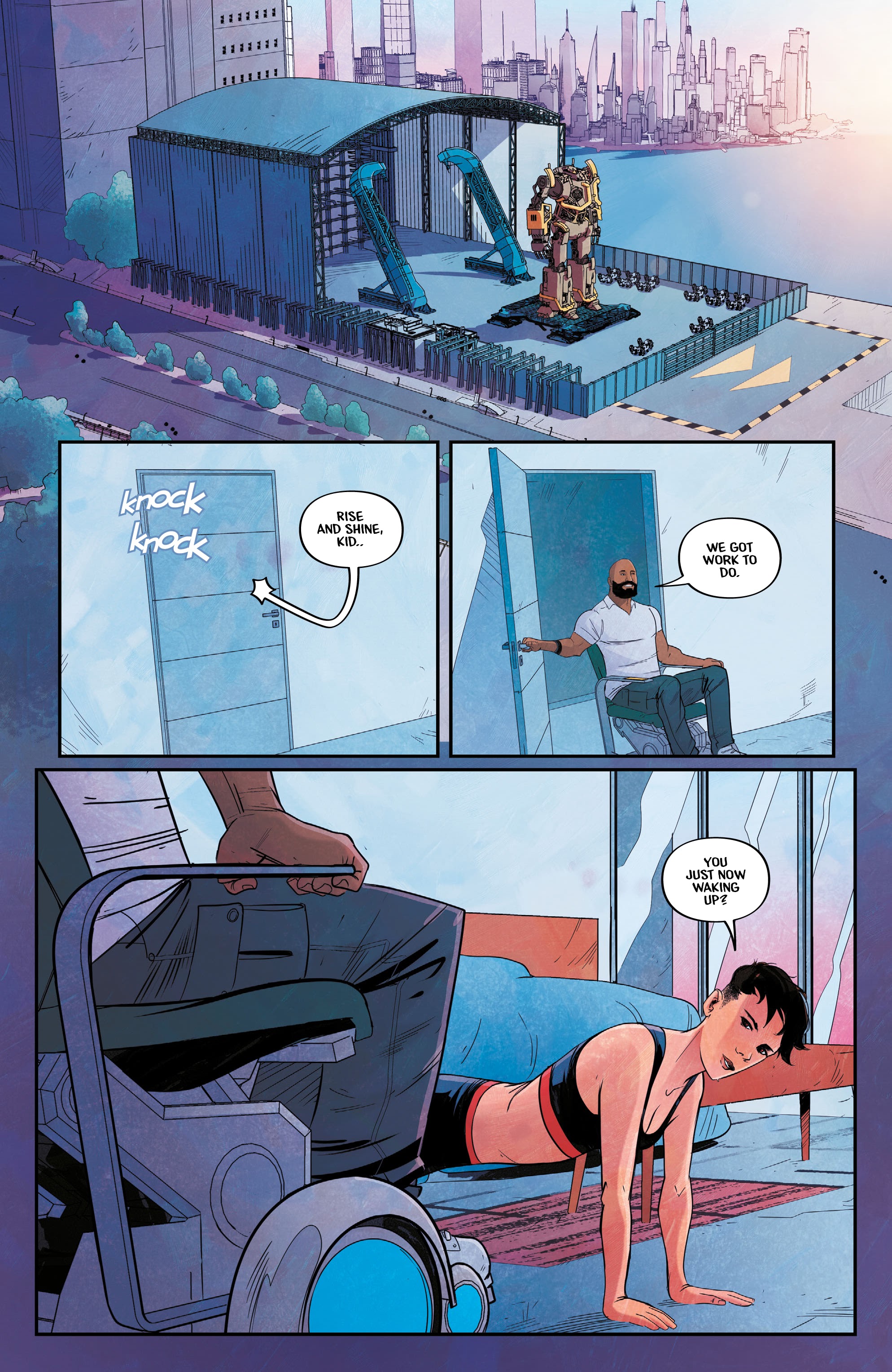 Read online We Ride Titans comic -  Issue #2 - 8