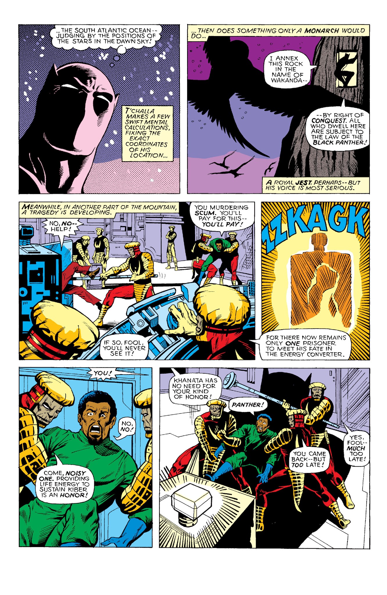 Read online Marvel Masterworks: The Black Panther comic -  Issue # TPB 2 - 229