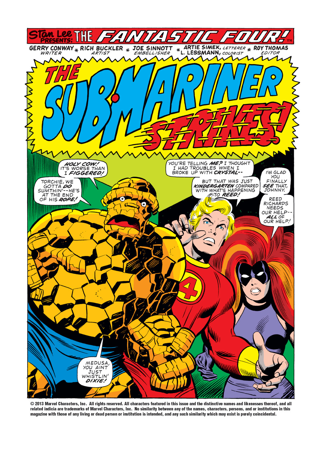 Read online Fantastic Four (1961) comic -  Issue #147 - 2