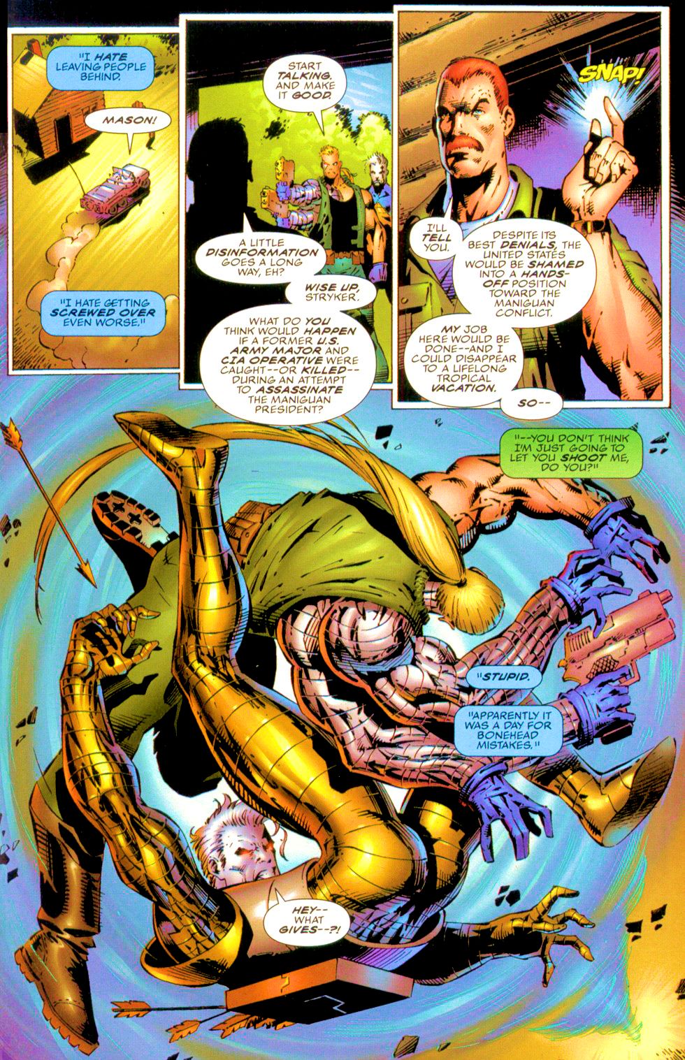 Read online Codename: Strykeforce comic -  Issue #0 - 23