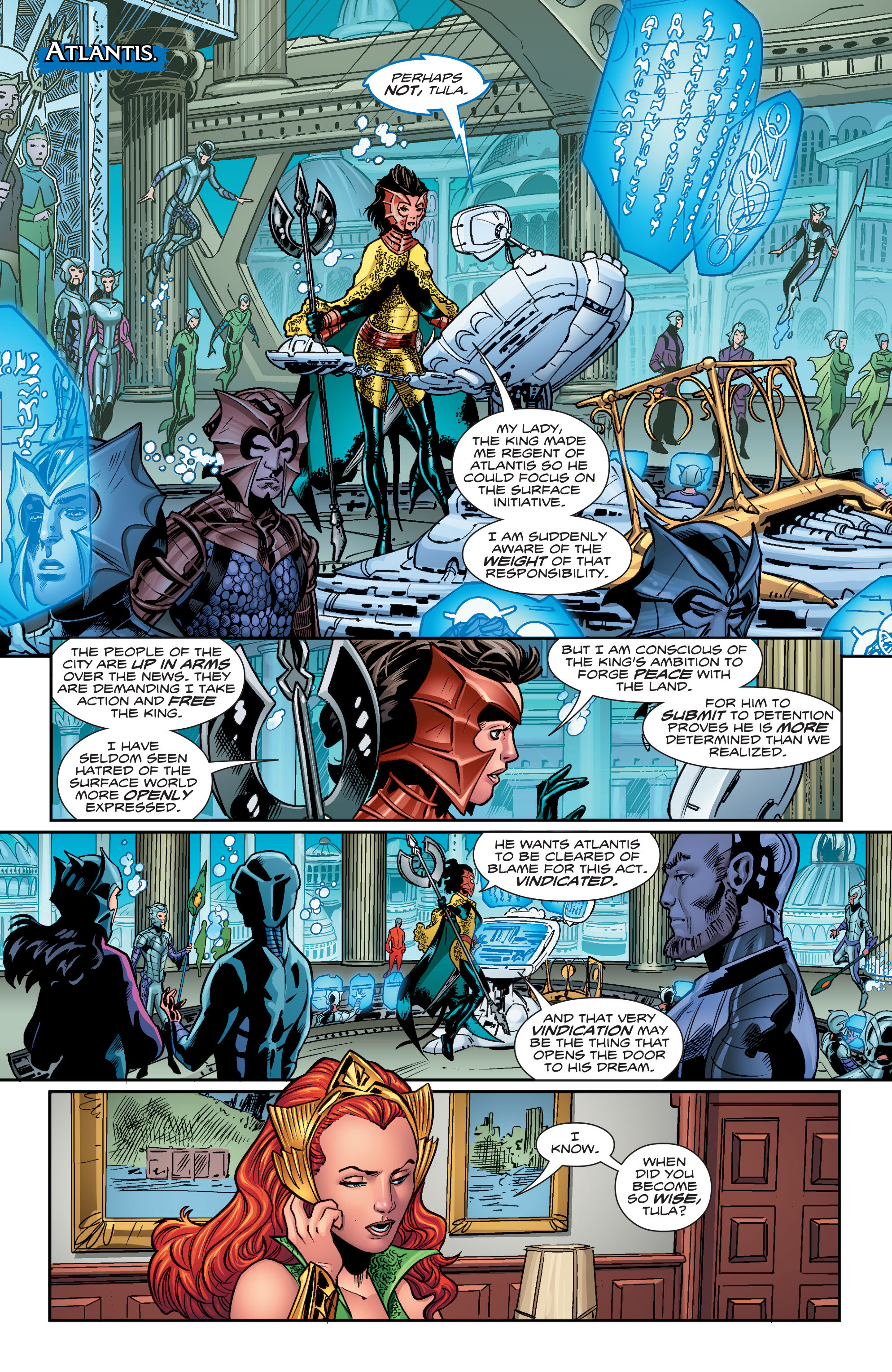 Read online Aquaman (2016) comic -  Issue #4 - 8