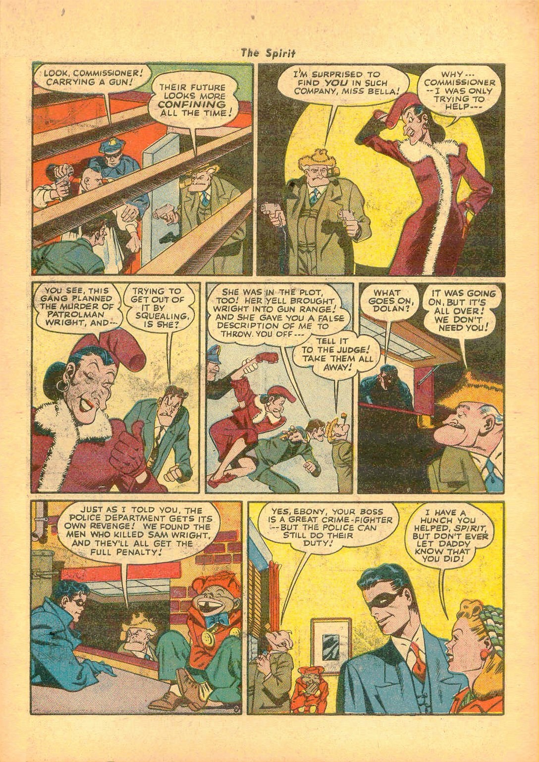 Read online The Spirit (1944) comic -  Issue #8 - 49
