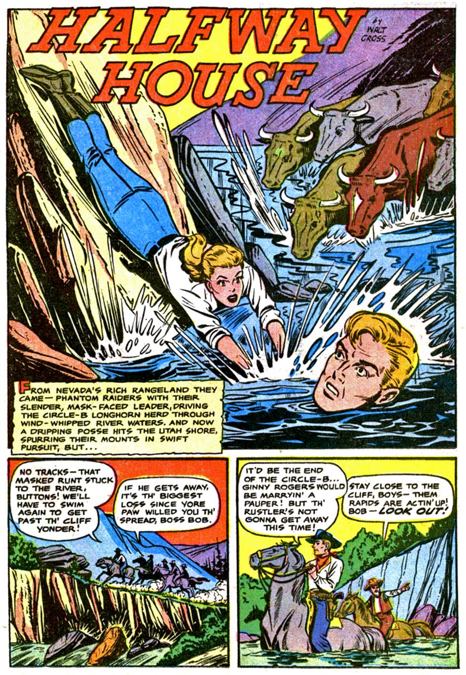 Read online Cowgirl Romances (1950) comic -  Issue #3 - 22