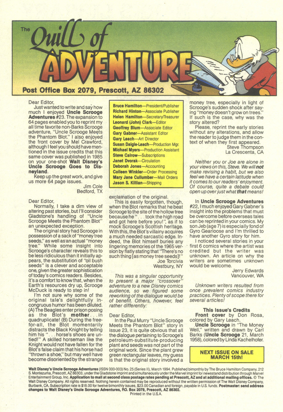 Read online Walt Disney's Uncle Scrooge Adventures comic -  Issue #25 - 34