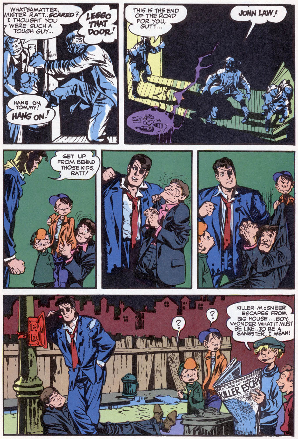 Read online John Law Detective comic -  Issue # Full - 25