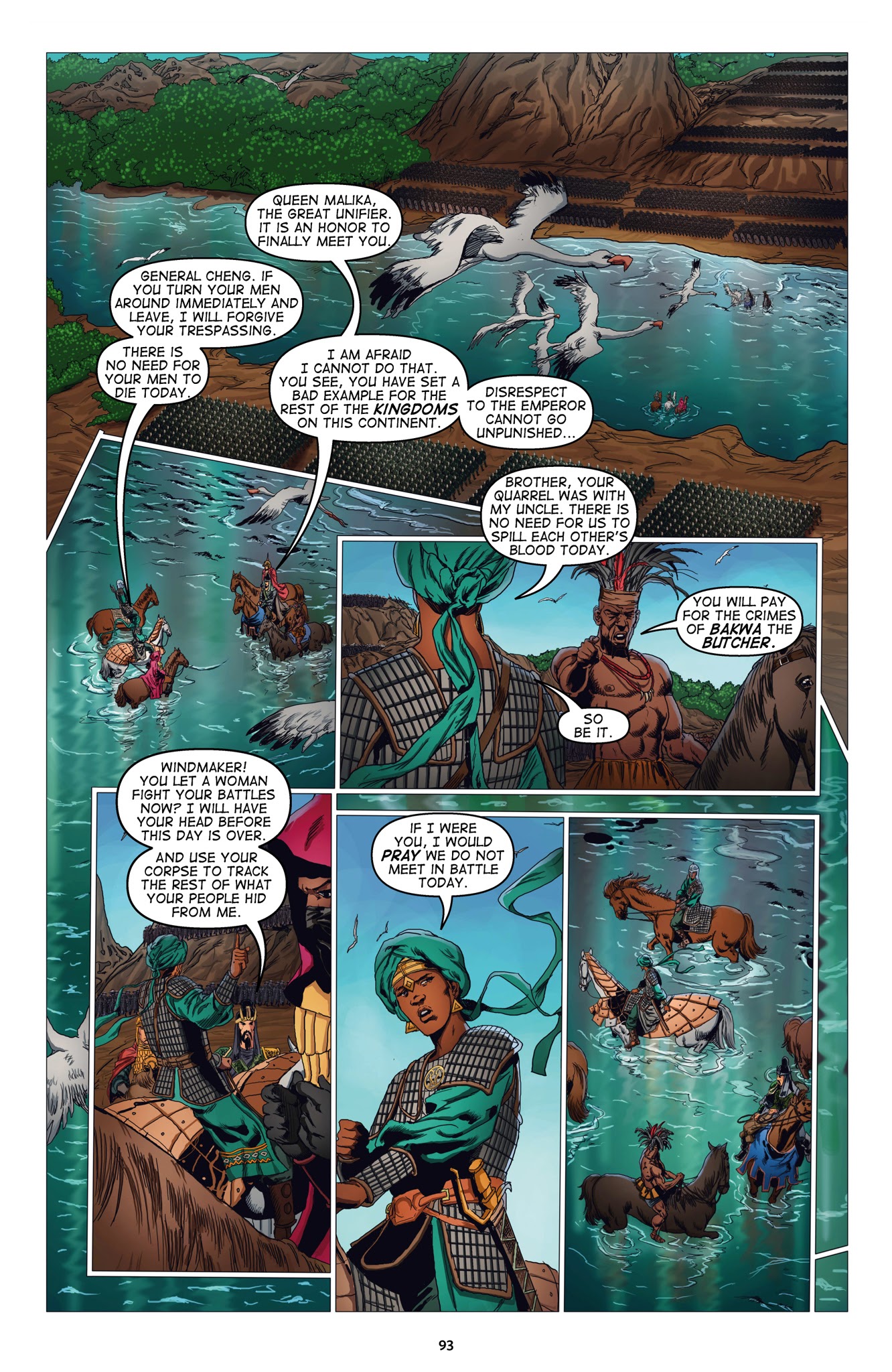 Read online Malika: Warrior Queen comic -  Issue # TPB 1 (Part 1) - 95