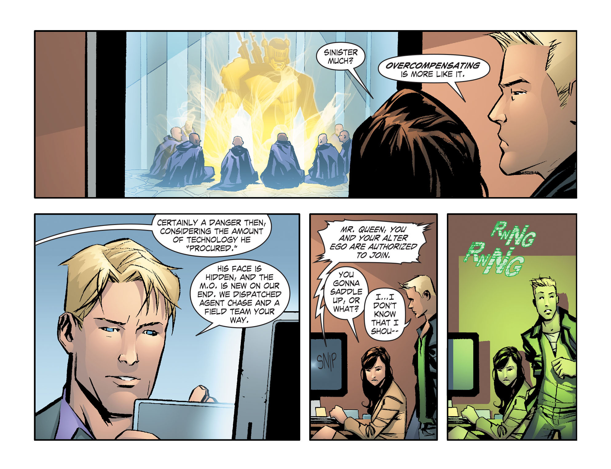 Read online Smallville: Lantern [I] comic -  Issue #5 - 7