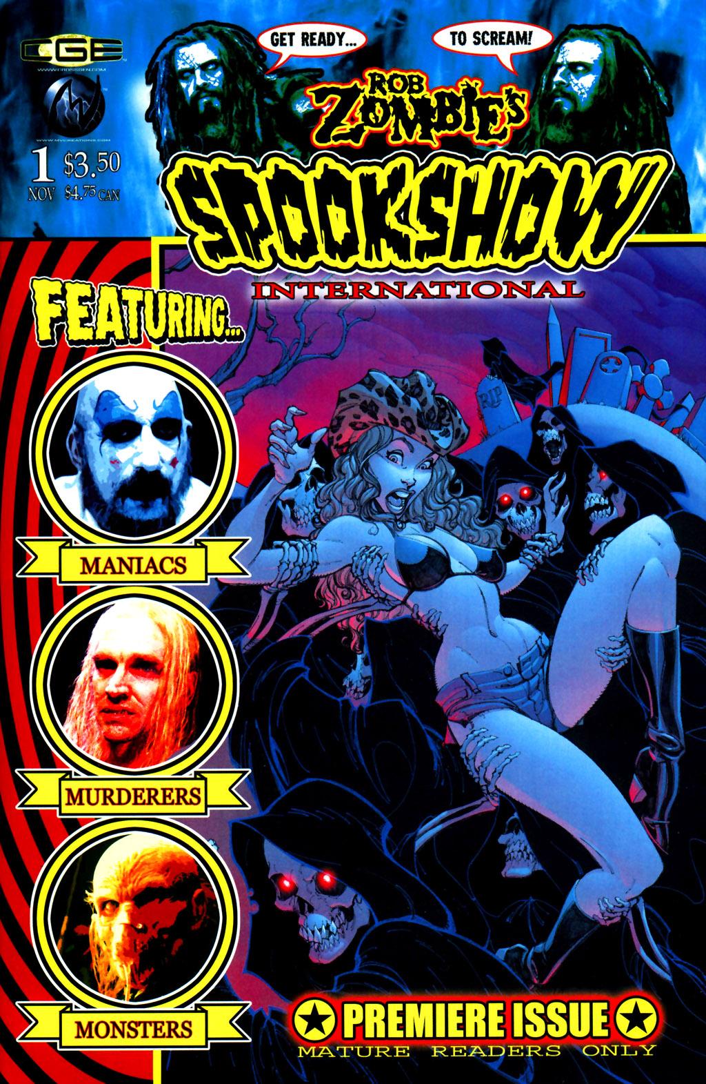 Read online Rob Zombie's Spookshow International comic -  Issue #1 - 1