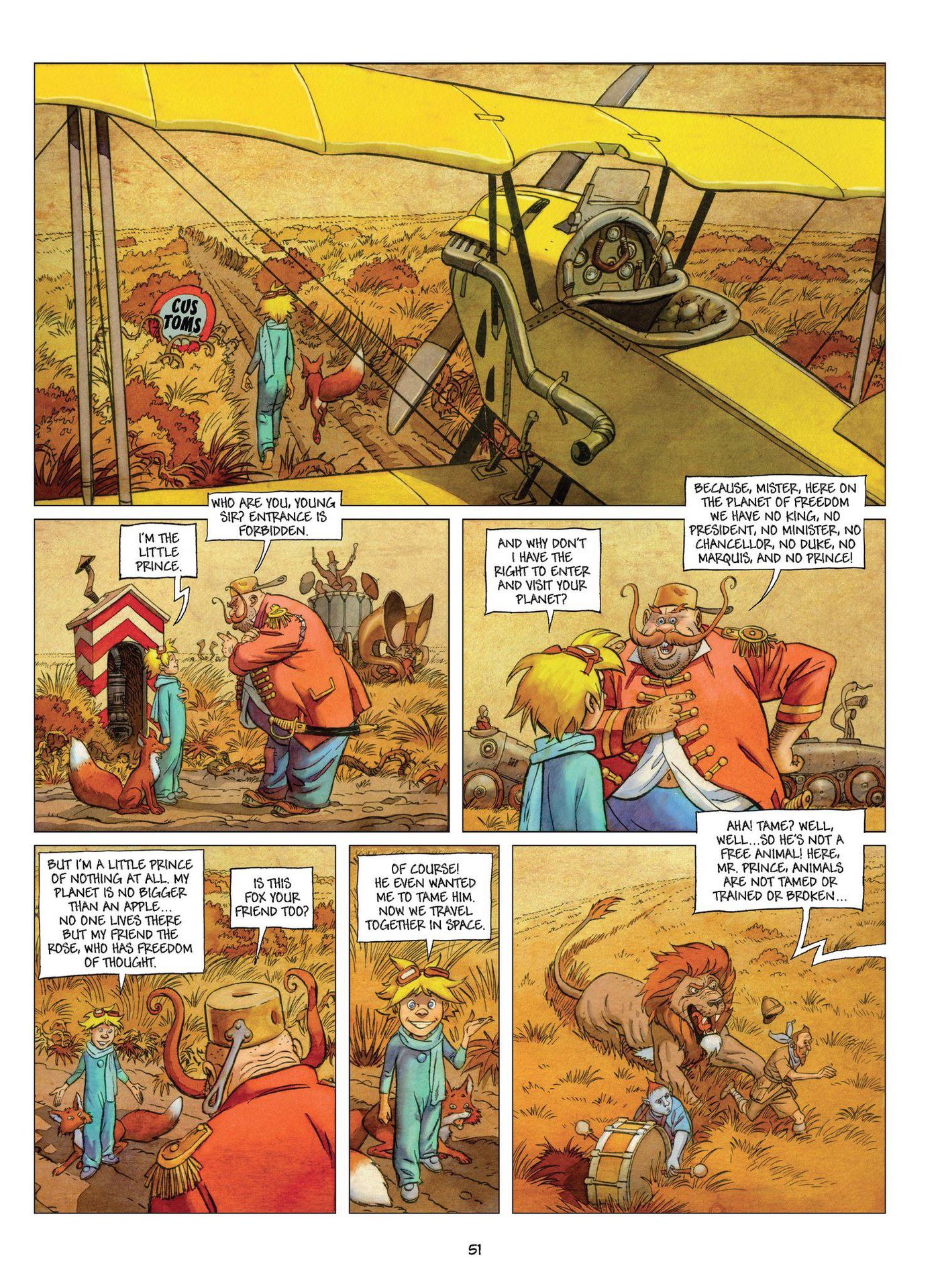 Read online The Little Prince comic -  Issue #3 - 54