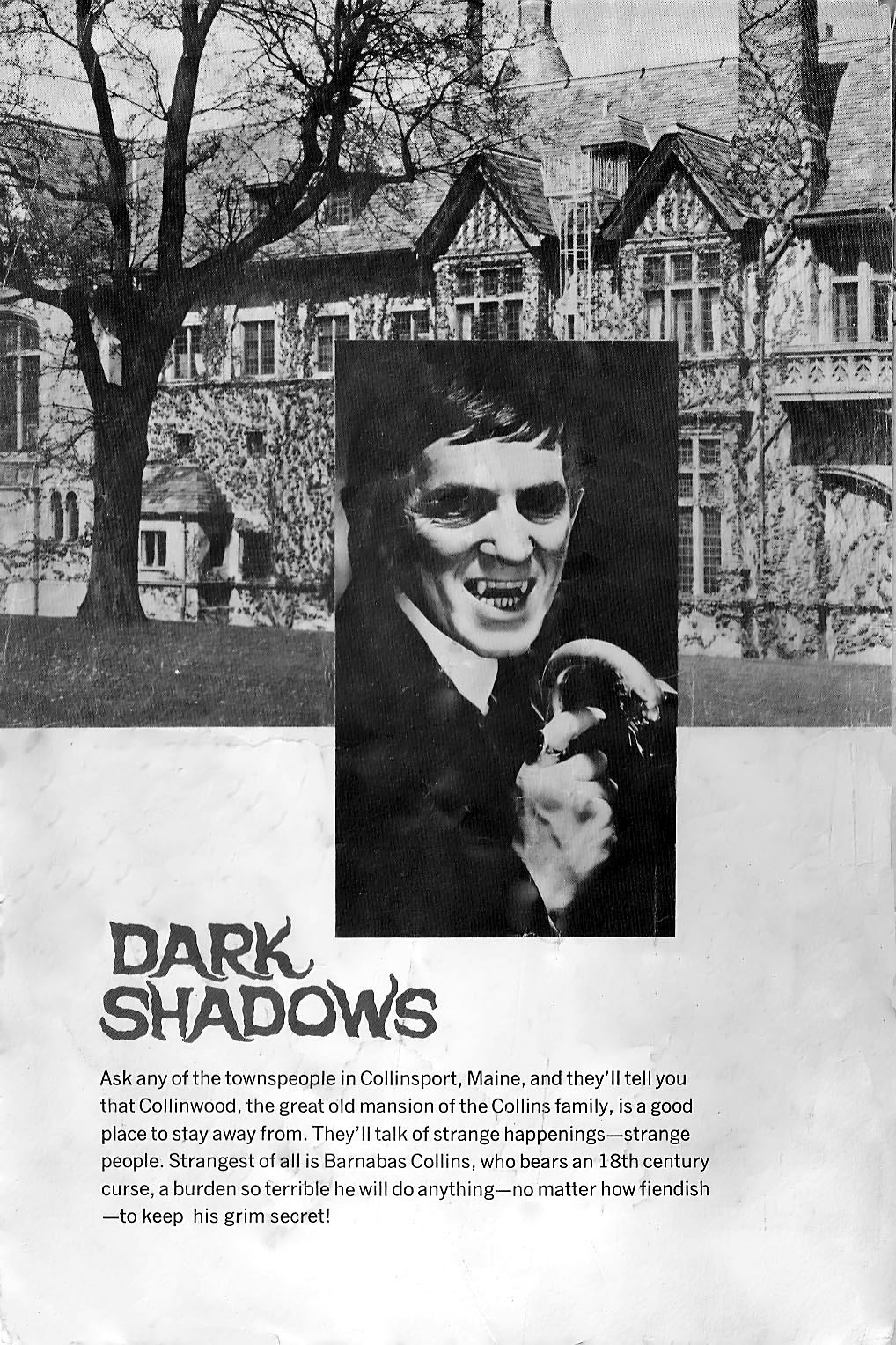 Read online Dark Shadows (1969) comic -  Issue #1 - 2