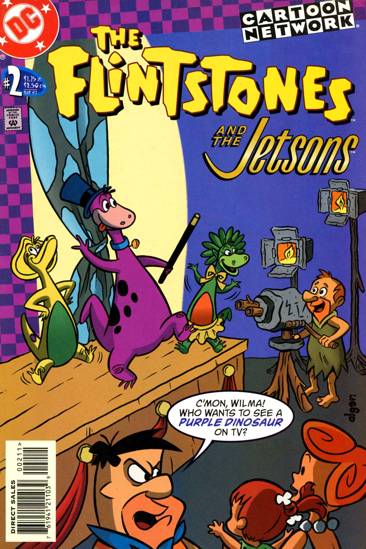 Read online The Flintstones and the Jetsons comic -  Issue #2 - 1