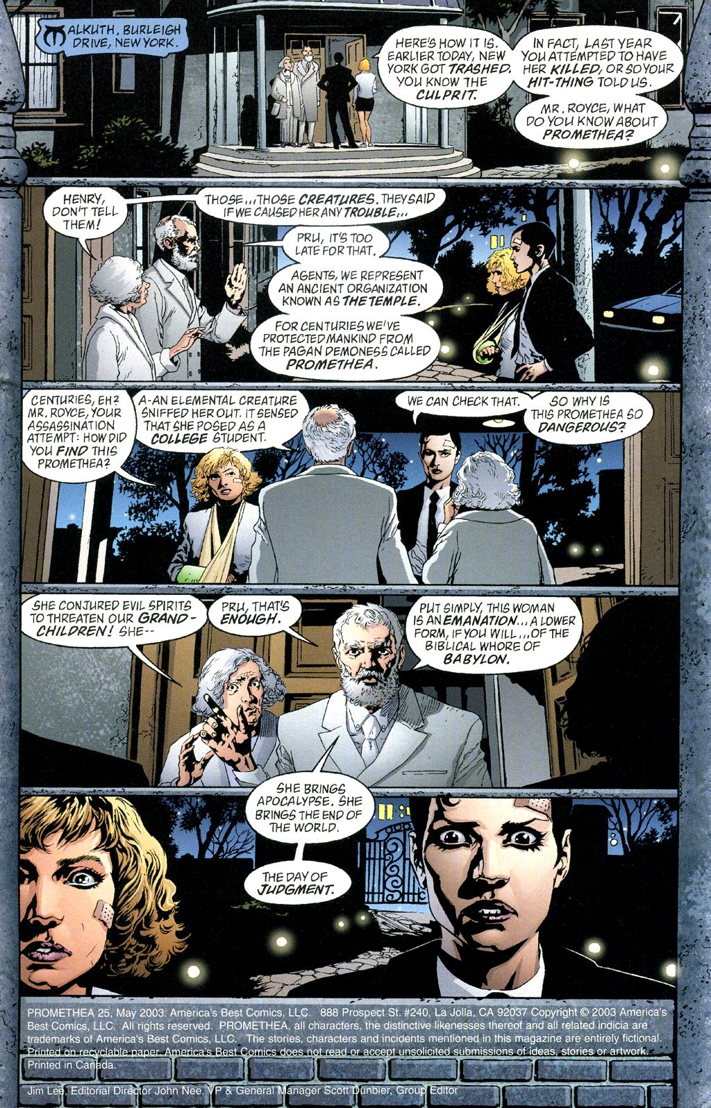 Read online Promethea comic -  Issue #25 - 2