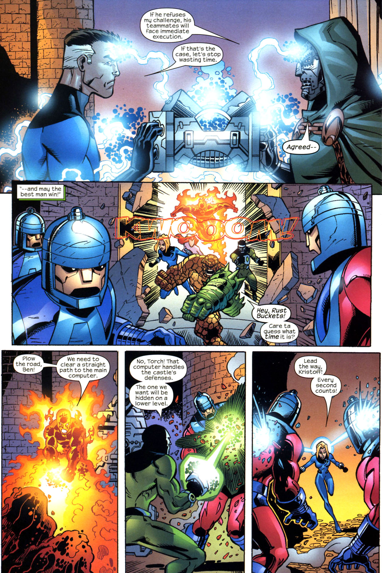 Read online Fantastic Five (2007) comic -  Issue #5 - 13