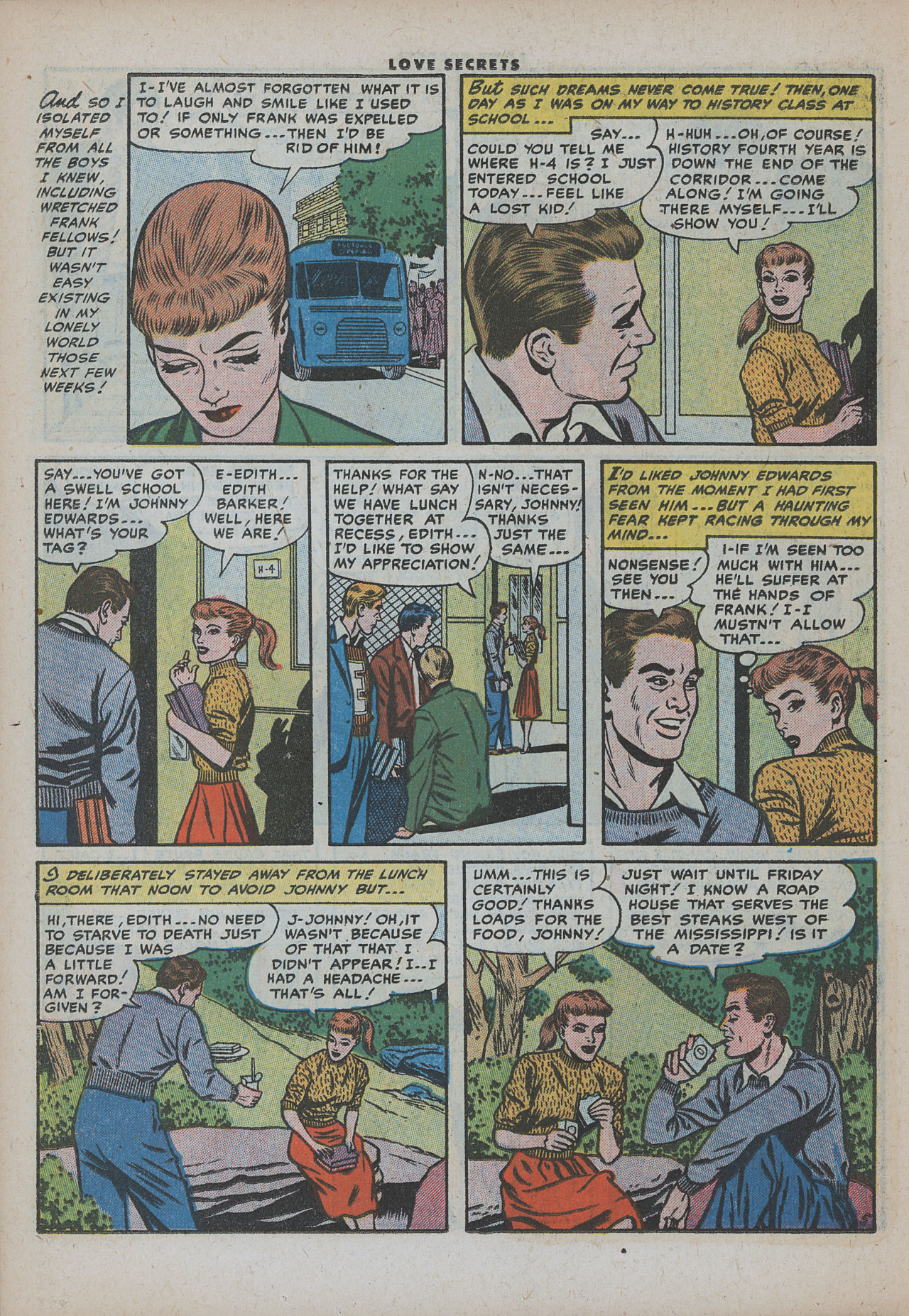 Read online Love Secrets (1953) comic -  Issue #56 - 22