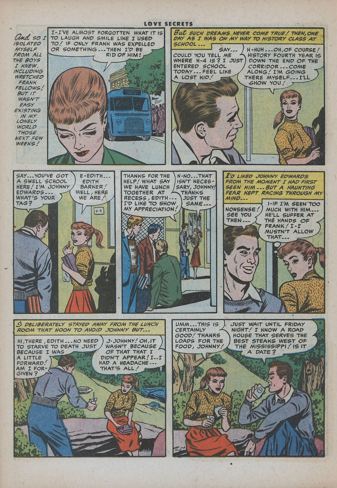 Love Secrets (1953) issue 56 - Page 22