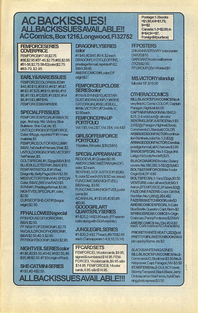 Read online Femforce comic -  Issue #69 - 33