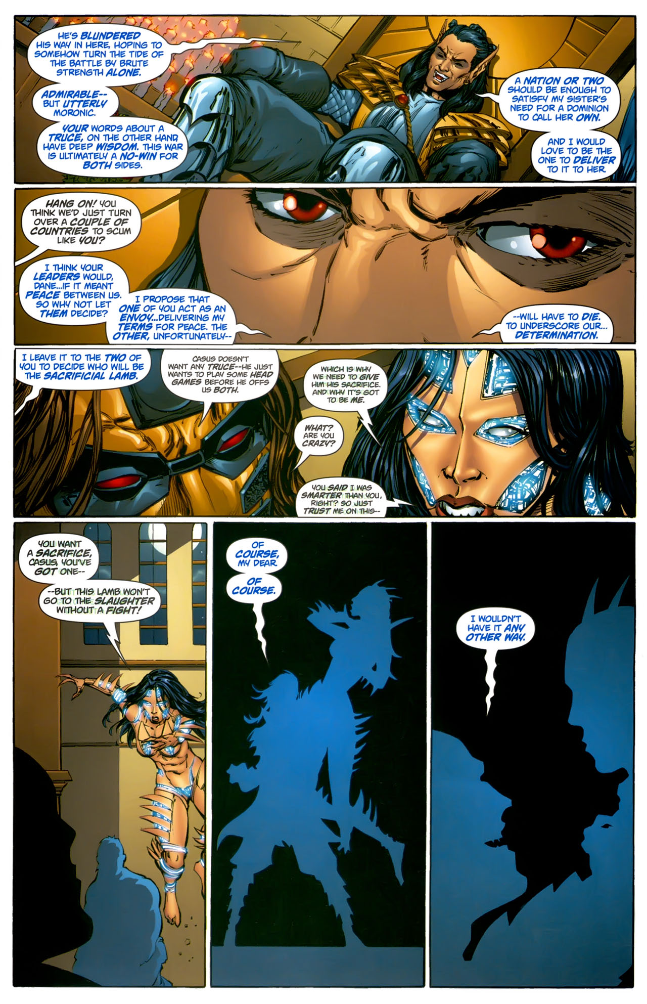 Read online Wetworks (2006) comic -  Issue #14 - 19