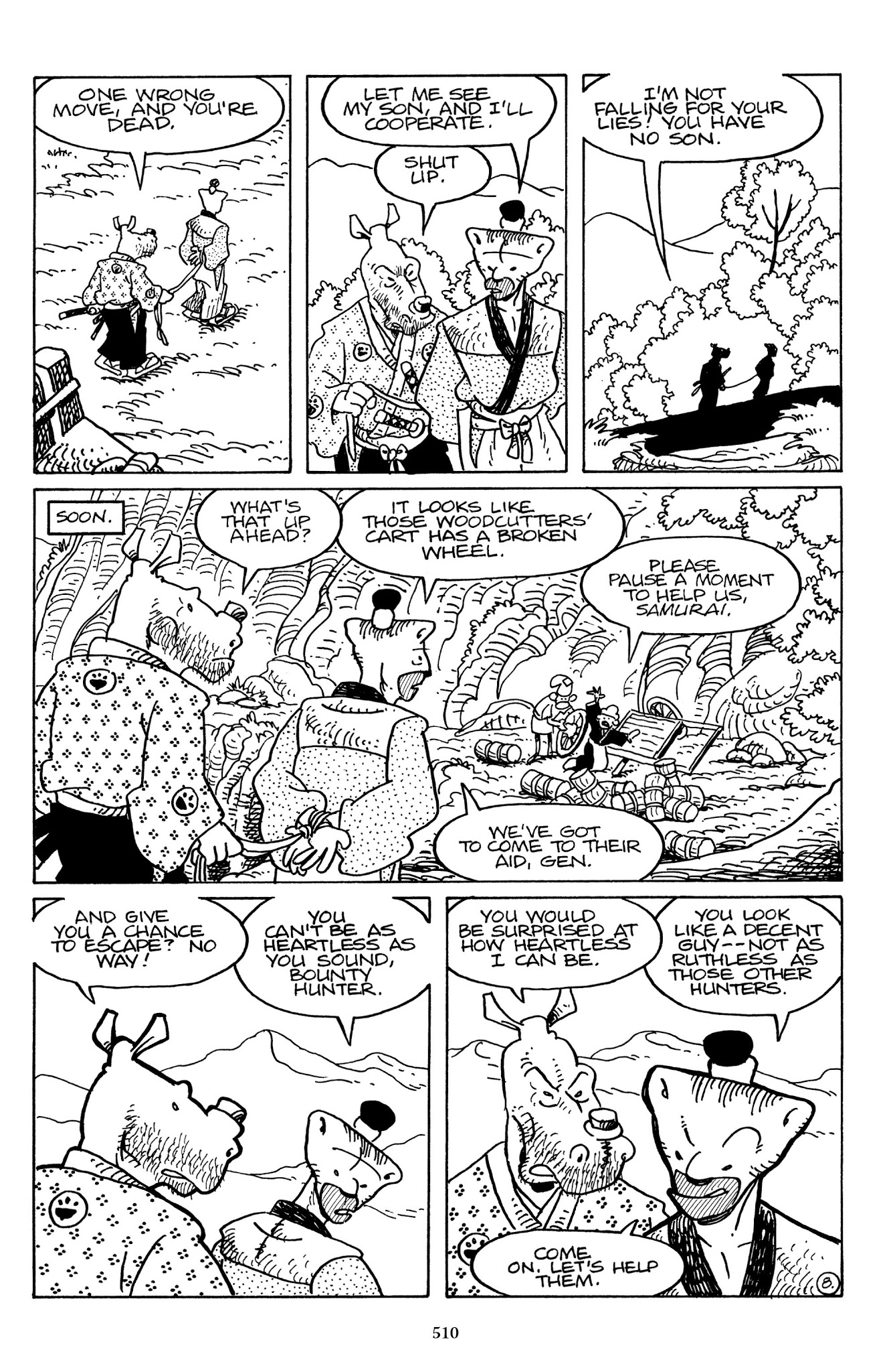 Read online The Usagi Yojimbo Saga comic -  Issue # TPB 6 - 507
