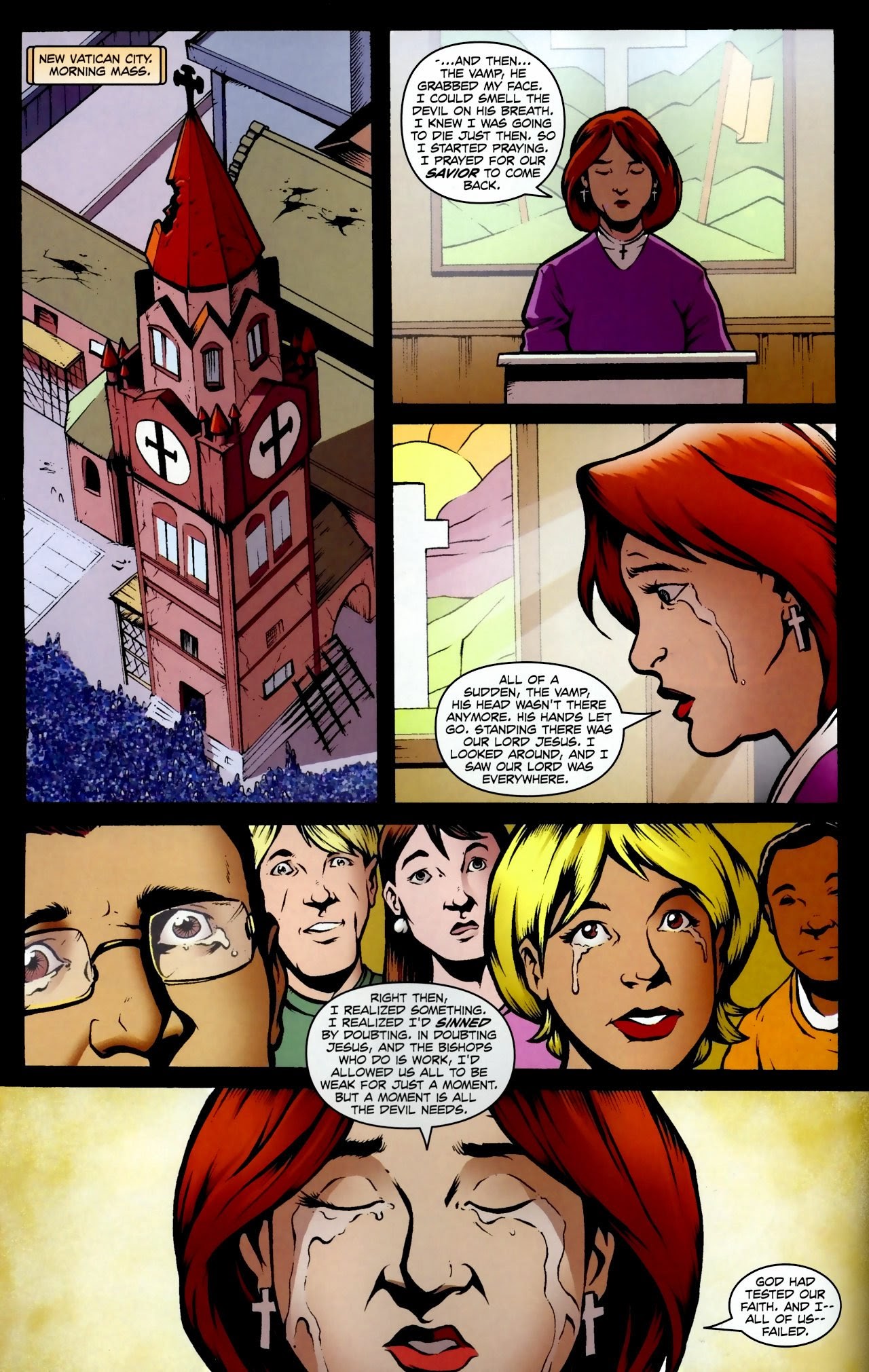 Read online Loaded Bible comic -  Issue #3 - 8