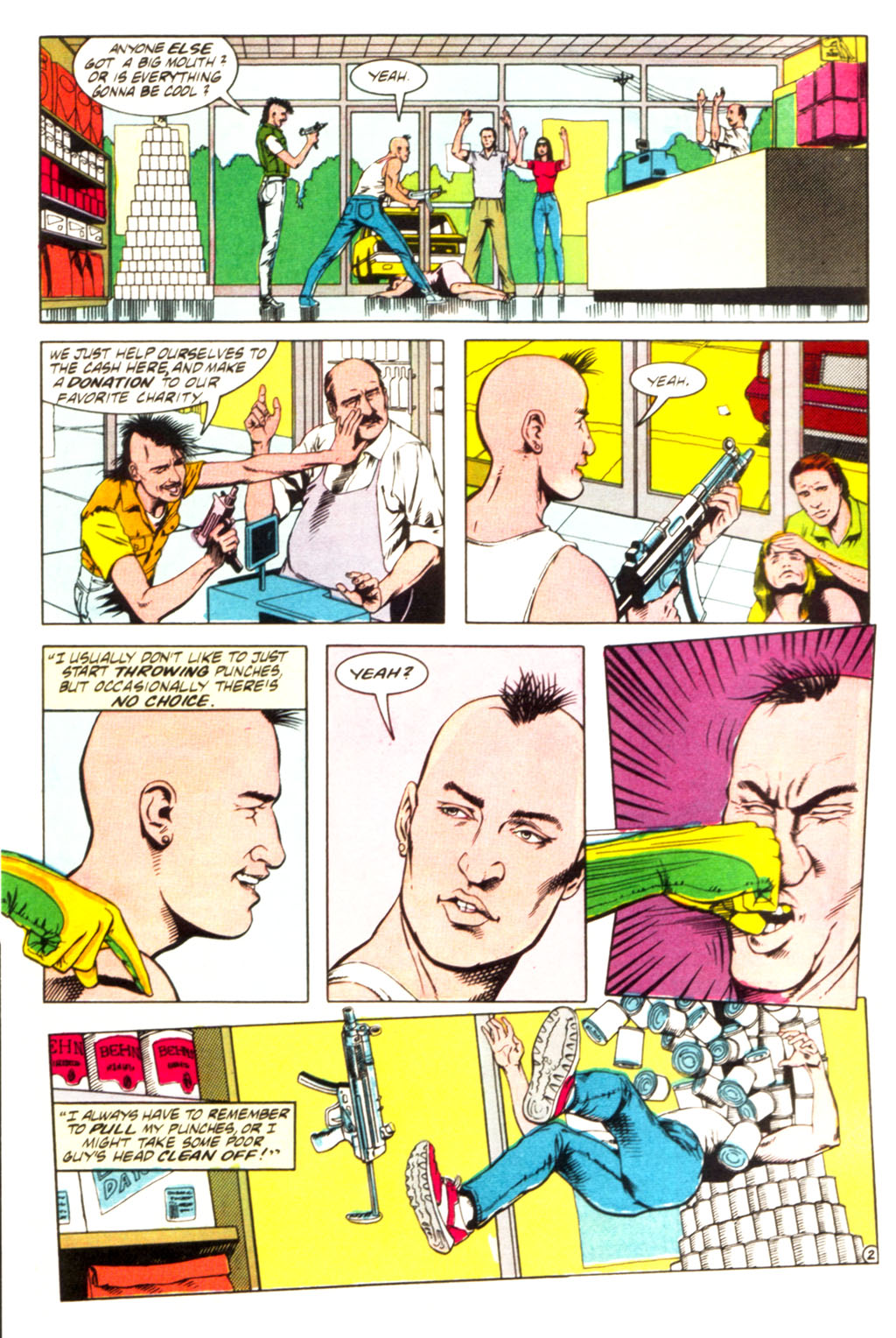 Read online Hero Alliance (1989) comic -  Issue #11 - 4