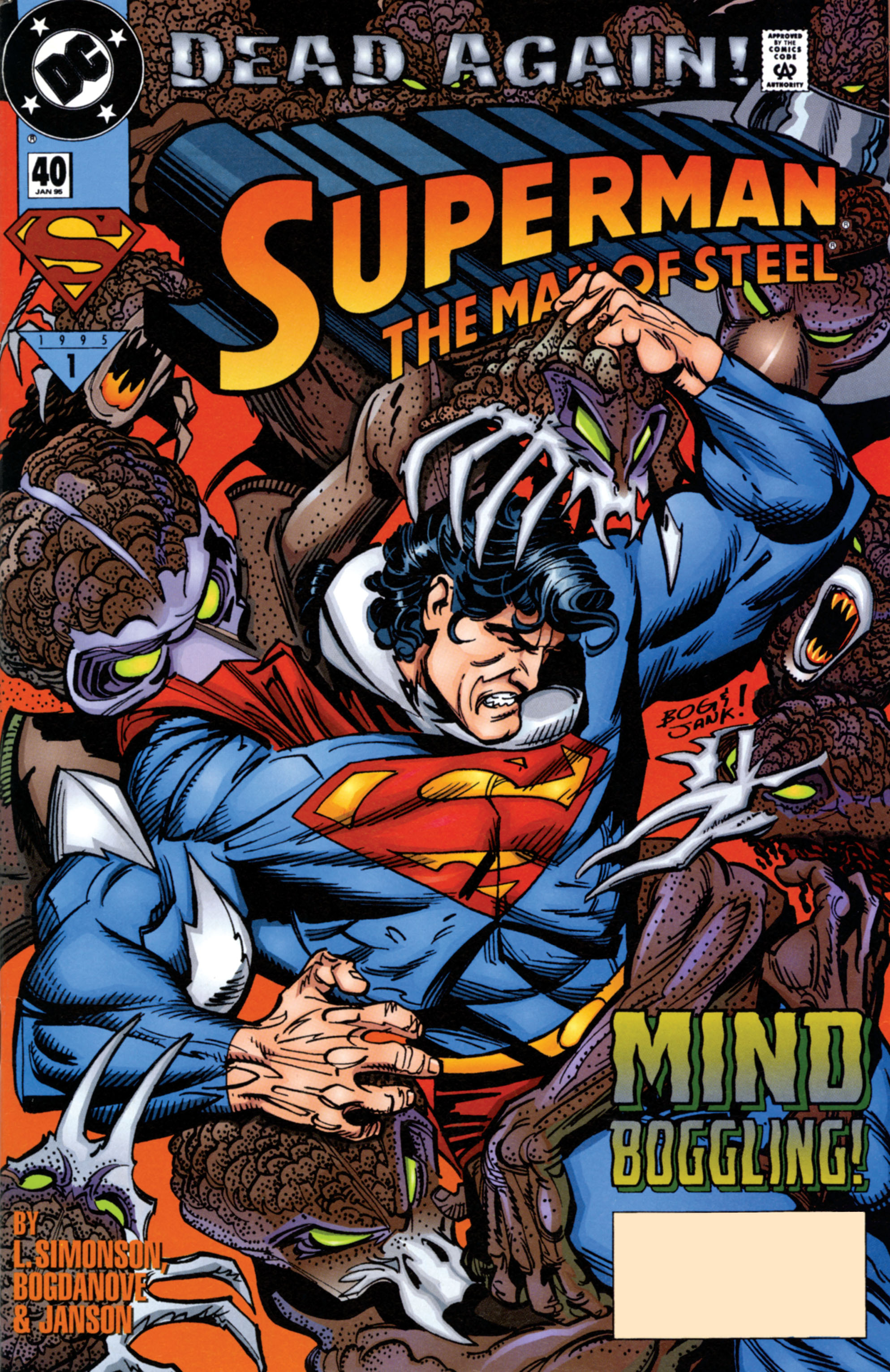 Read online Superman: The Man of Steel (1991) comic -  Issue #40 - 1
