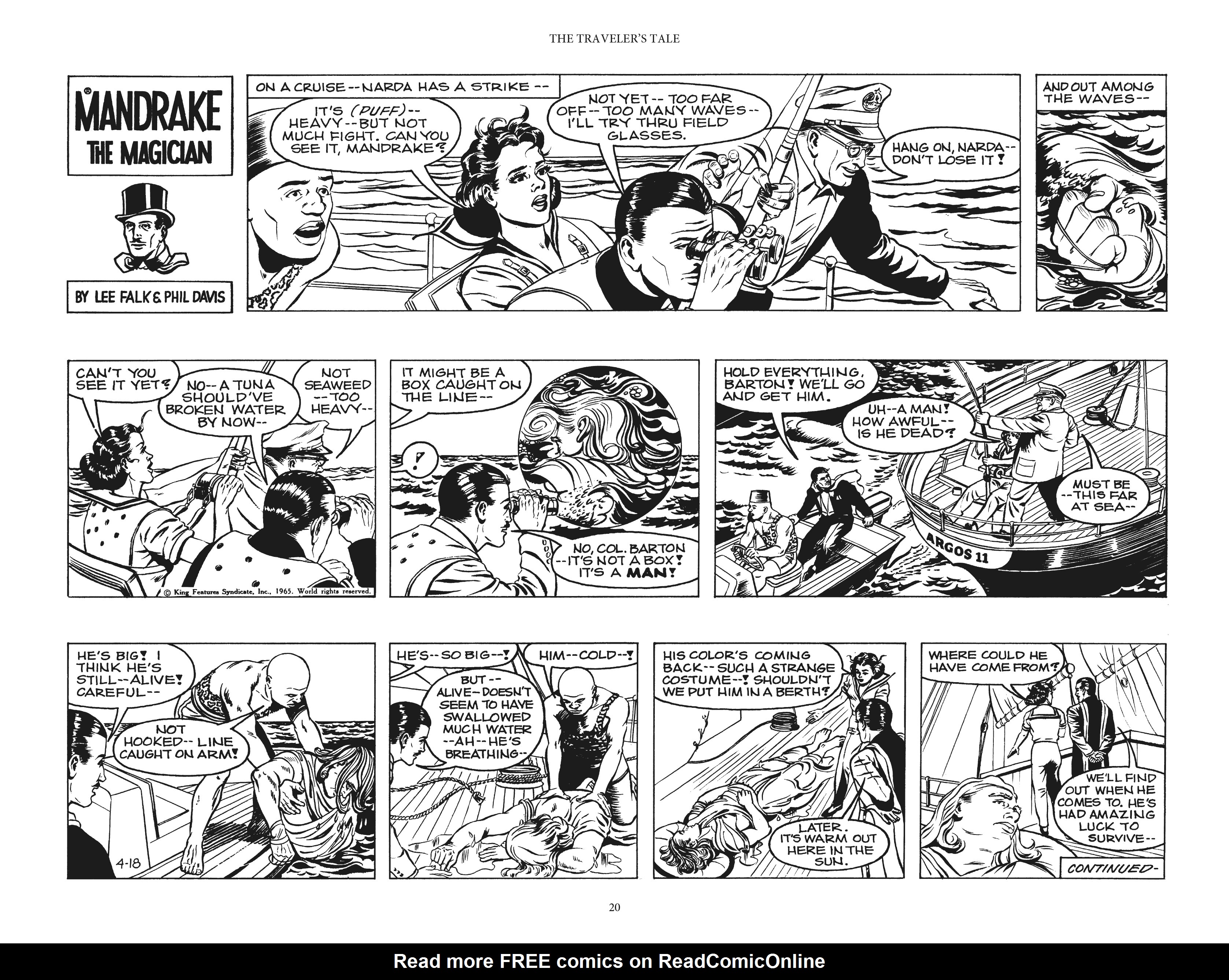 Read online Mandrake the Magician: The Fred Fredricks Sundays comic -  Issue # TPB (Part 1) - 21