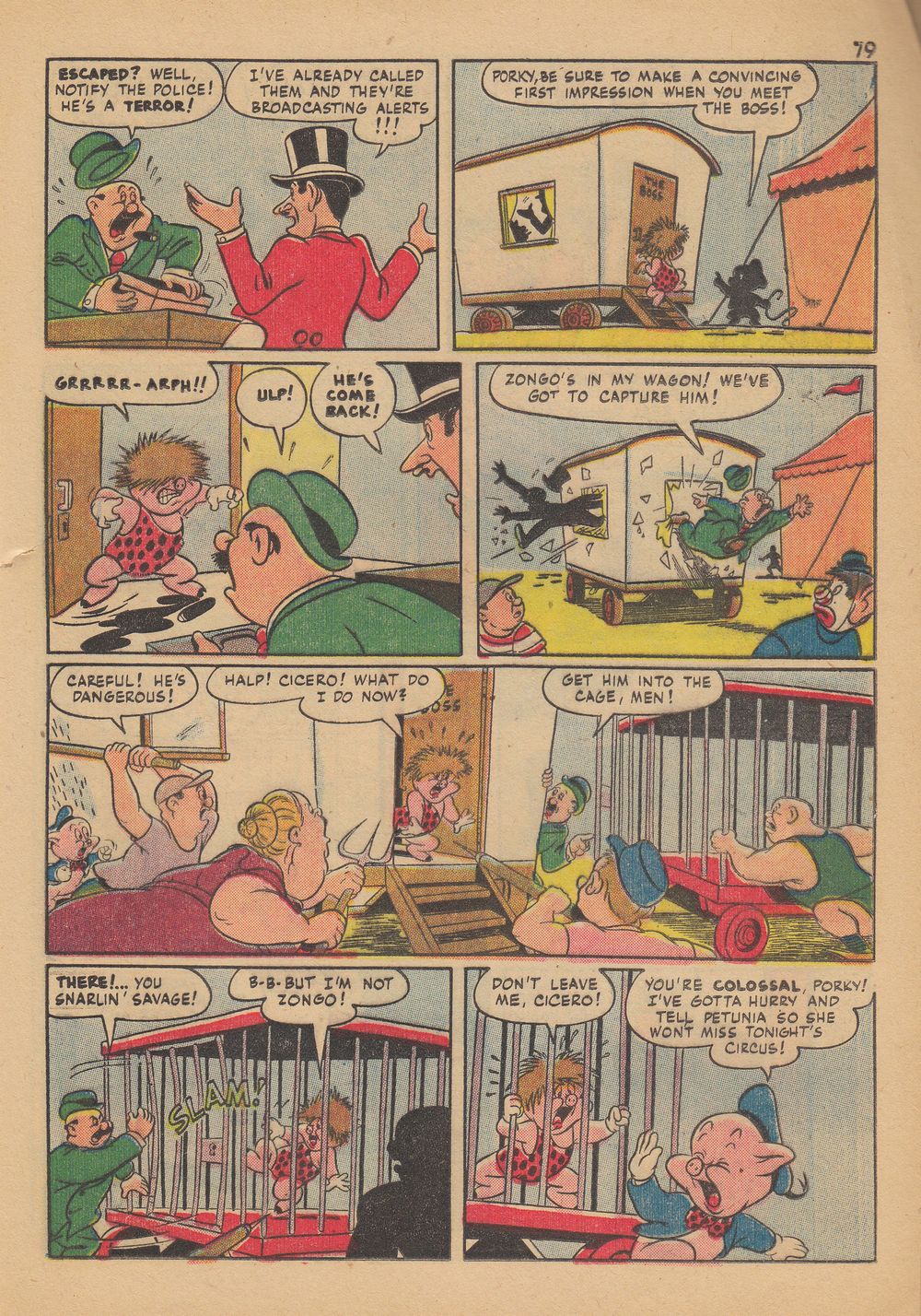 Read online Bugs Bunny's Christmas Funnies comic -  Issue # TPB 5 - 81