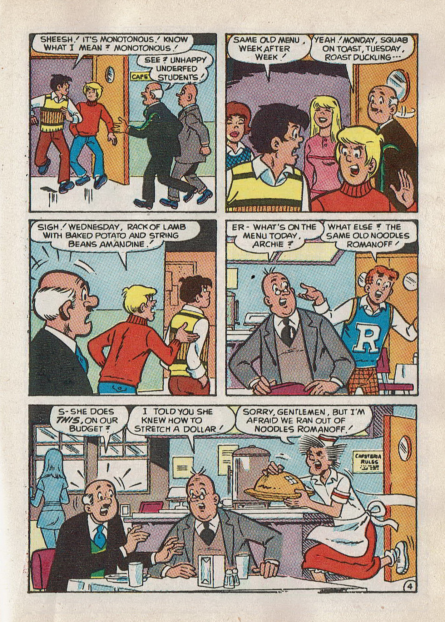 Read online Jughead Jones Comics Digest comic -  Issue #60 - 79